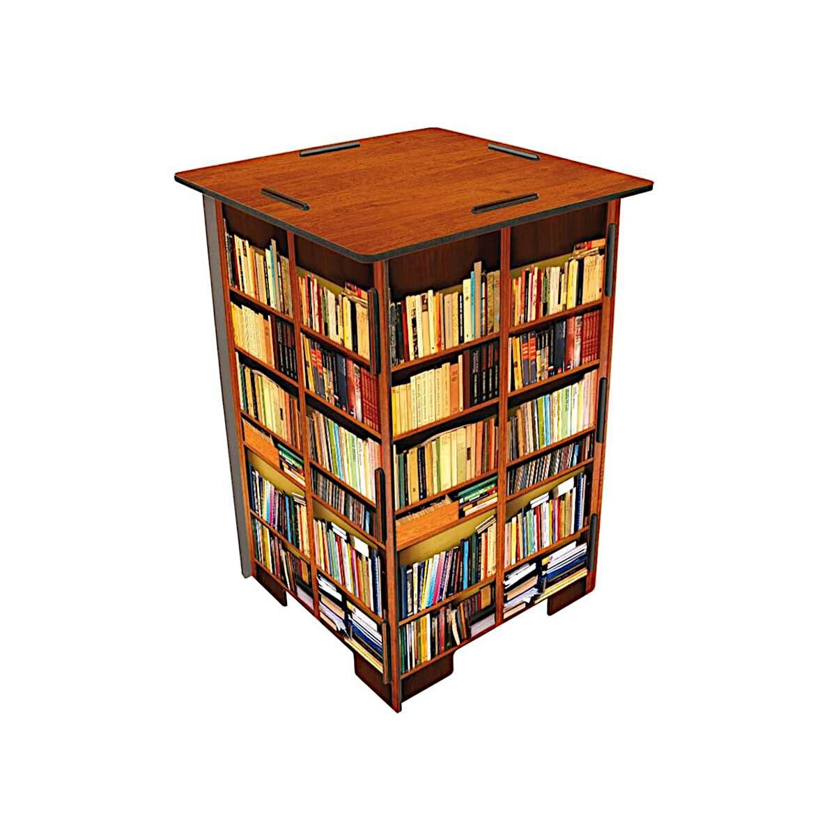 WERKHAUS® Hocker Werkhaus Photohocker SH8244 Bücherregal 295 x 295 x 420 mm