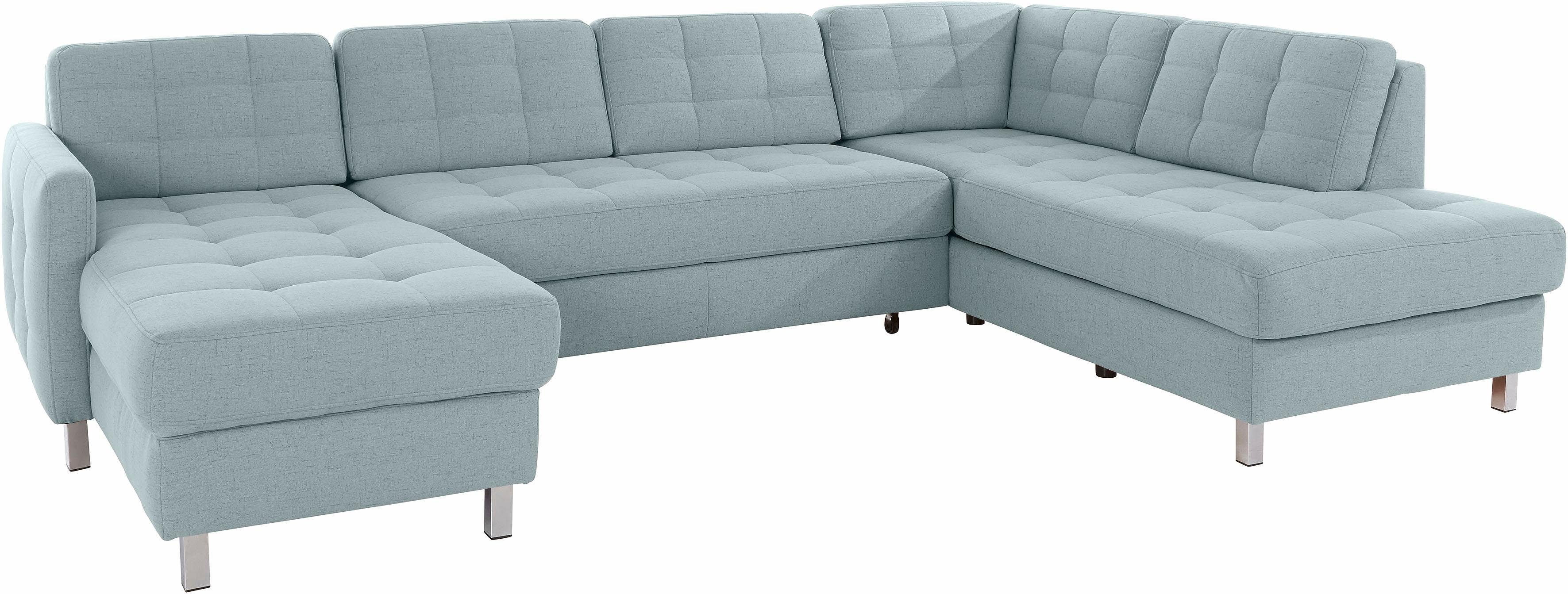 sit&more Wohnlandschaft "Picasso U-Form" wahlweise mit Bettfunktion und Bet günstig online kaufen
