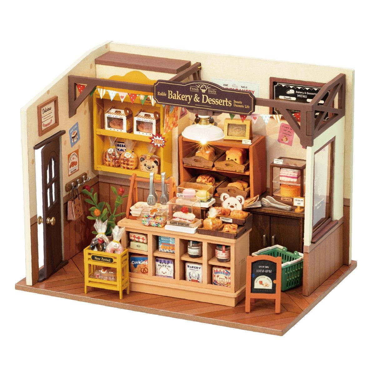 ROLIFE 3D-Puzzle DIY "Becka‘s Baking House", 141 Puzzleteile günstig online kaufen