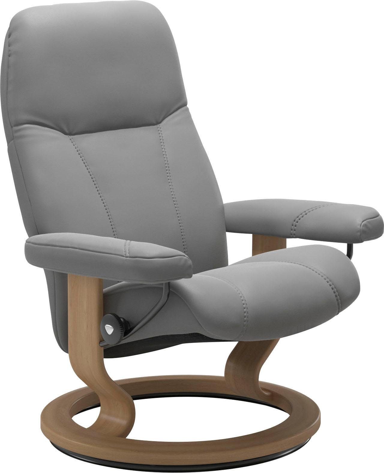 Eiche M, Gestell mit Consul, Classic Größe Base, Relaxsessel Stressless®