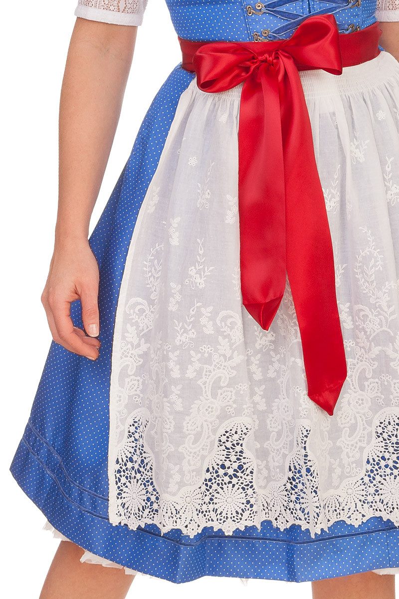 Krüger Madl Dirndl Midi Dirndl 2tlg. - CHEYENNE - blau