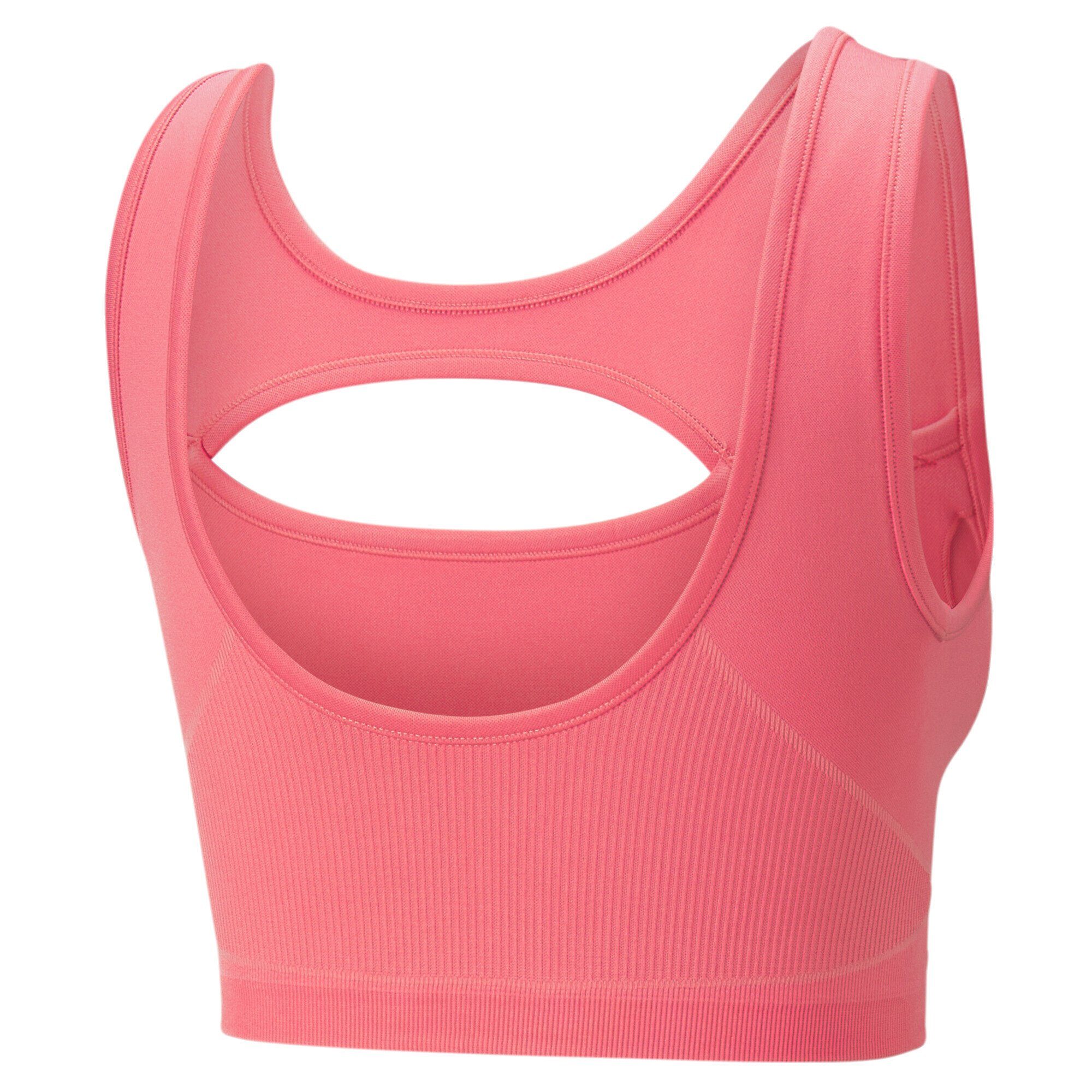 Trainings-BH Seamless Loveable Damen Pink FormKnit PUMA Sport-BH