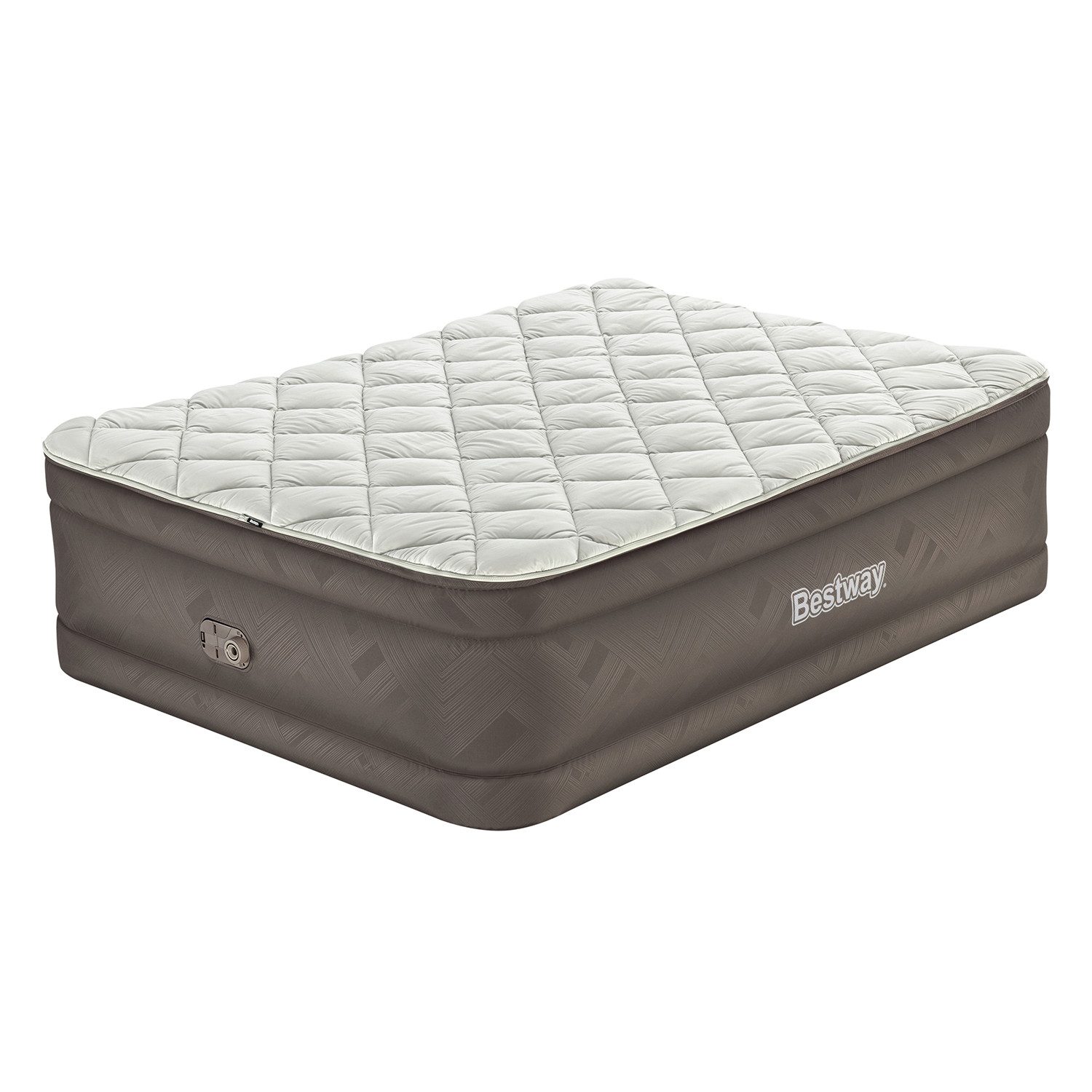 Bestway Luftbett mit Reißverschlussbezug & integrierter Elektropumpe 203 x günstig online kaufen