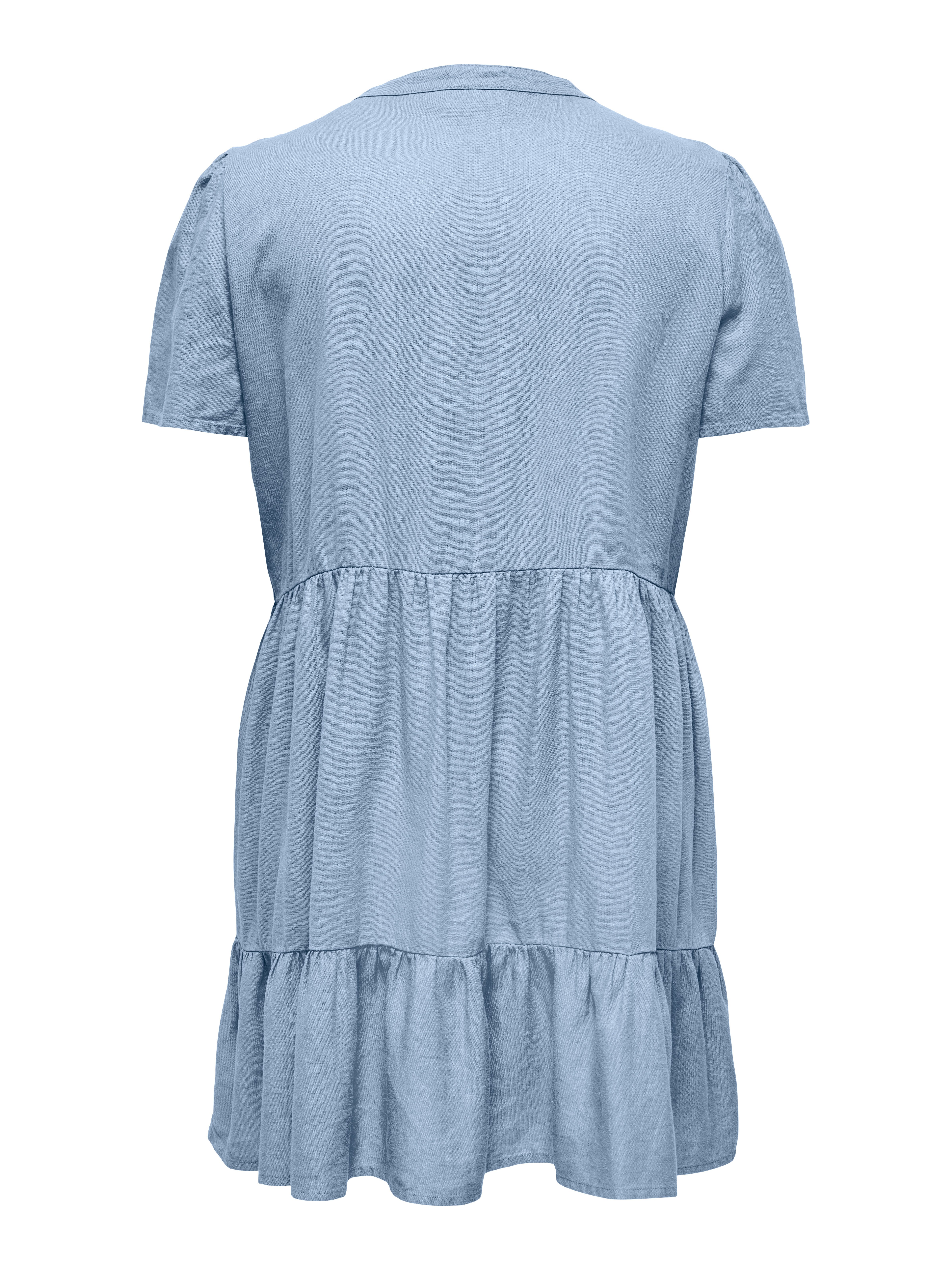 ONLY CARMAKOMA Minikleid CARTIRI-CARO S/S V-NECK günstig online kaufen