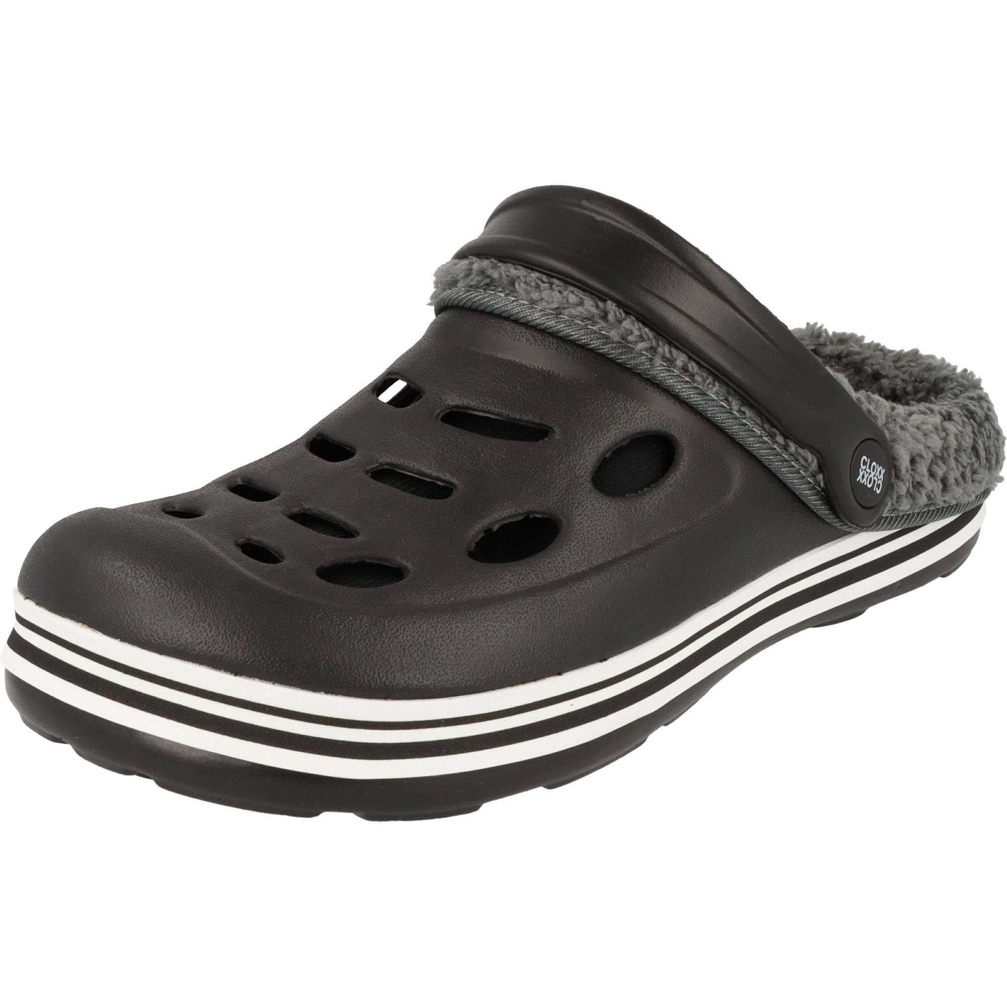 Cloxx »Unisex Schuhe R88520.87 Gummi Clogs Pantoletten Hausschuhe gefüttert  Black« Clog online kaufen | OTTO