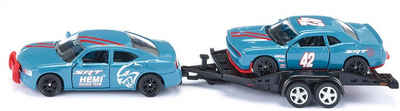Siku Spielzeug-Auto SIKU Super, Dodge Charger mit Dodge Challenger SRT Racing (2565)