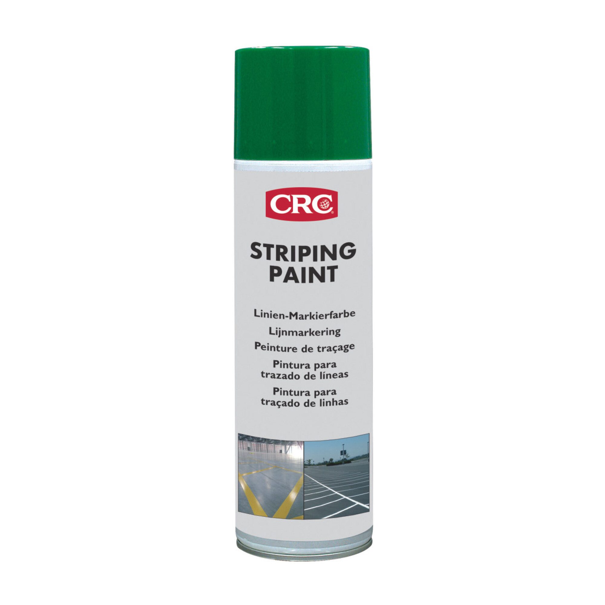 CRC Verkehrsschild CRC Linien Markierfarbe grün, 500 ml, Inhalt: 500ml