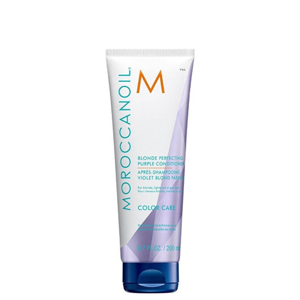 moroccanoil Haarspülung Color Care Blonde Perfecting Parabenfreie Haarspülung