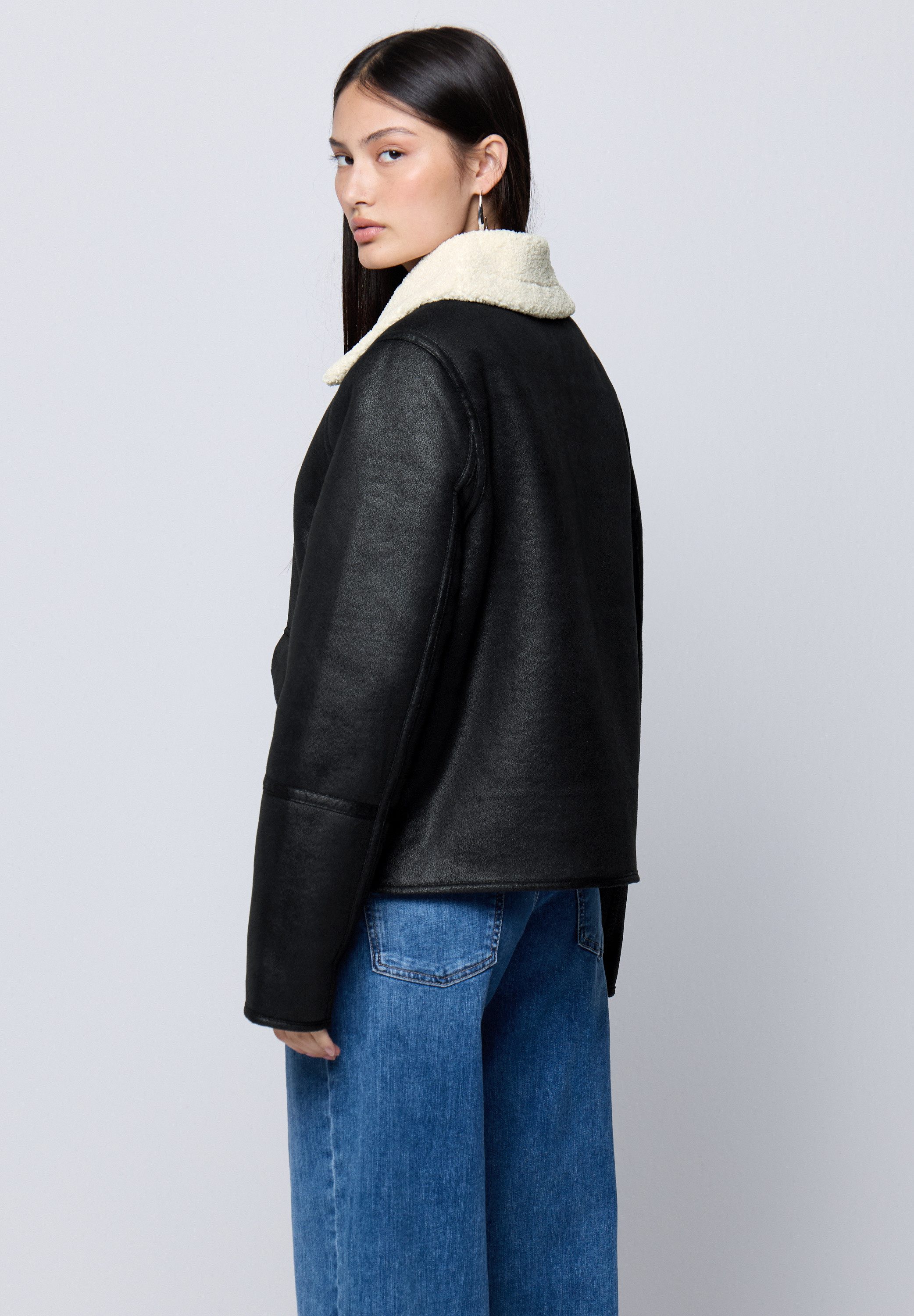 STREET ONE STUDIO Lederimitatjacke aus Lederimitat günstig online kaufen