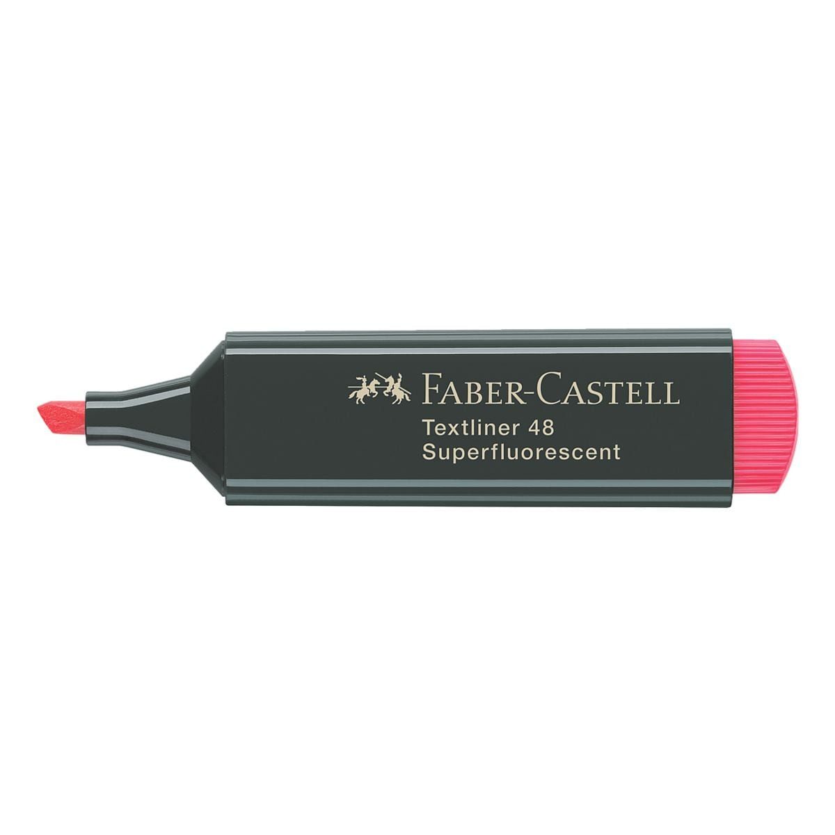 Faber-Castell Marker Textliner 1548, (1-tlg), Textmarker mit Kappe