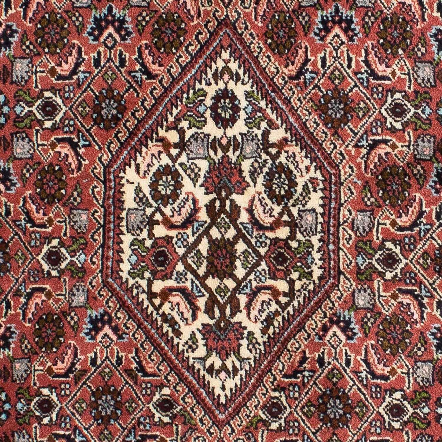 Wollteppich Bidjar - Zanjan Medaillon Unikat x Zertifikat morgenland, mm, 15 200 mit Höhe: 141 rechteckig, Rosso cm