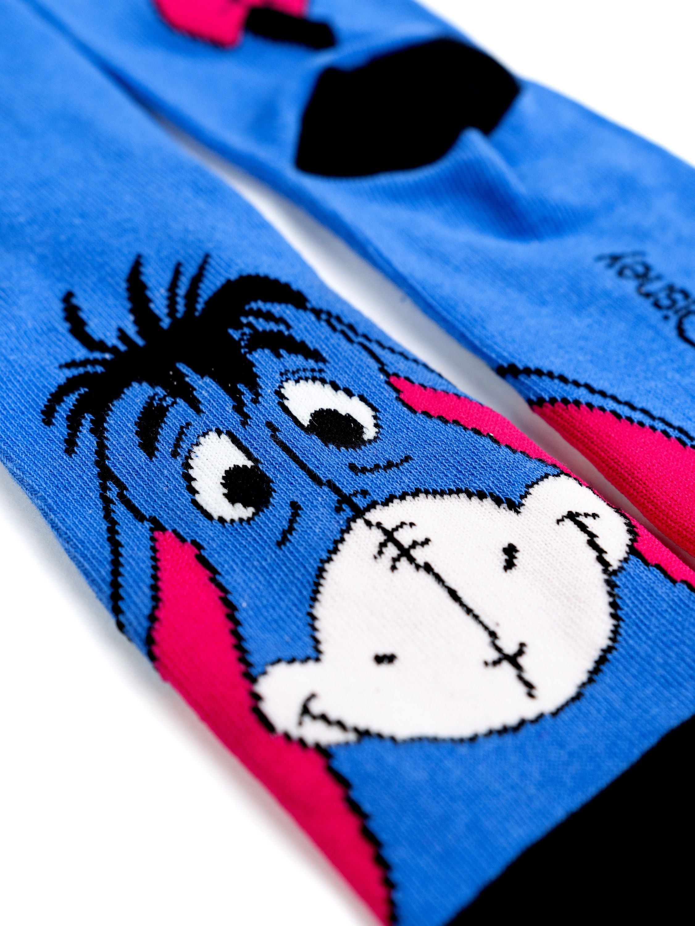 United Labels® Socken I-Aah Esel Socken Sneaker Winnie Puuh Strümpfe (5er Pack) 38-43 – Bild 4 von 5