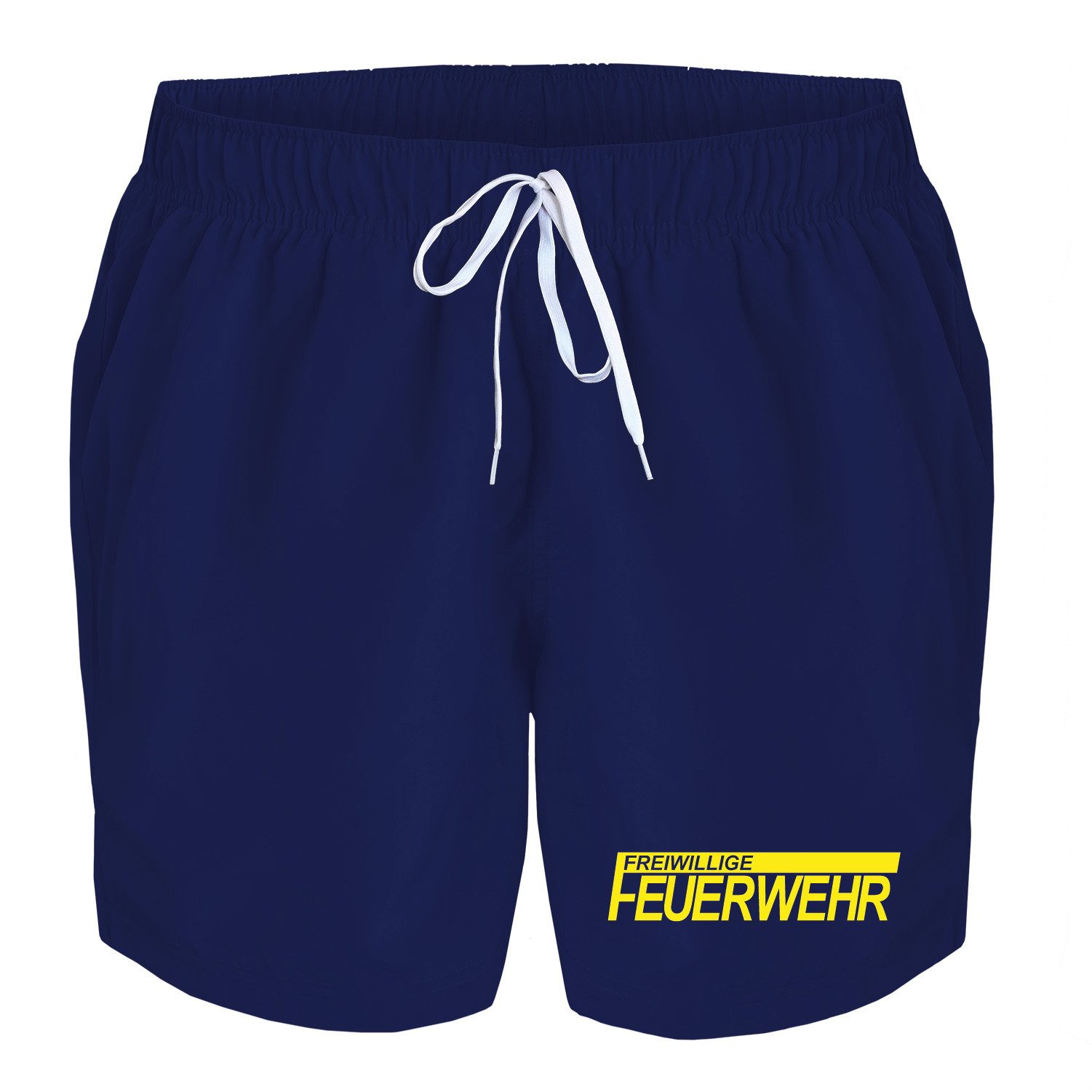 deinshirt Badehose Schwimmshorts Freiwillige Feuerwehr Integrierter günstig online kaufen