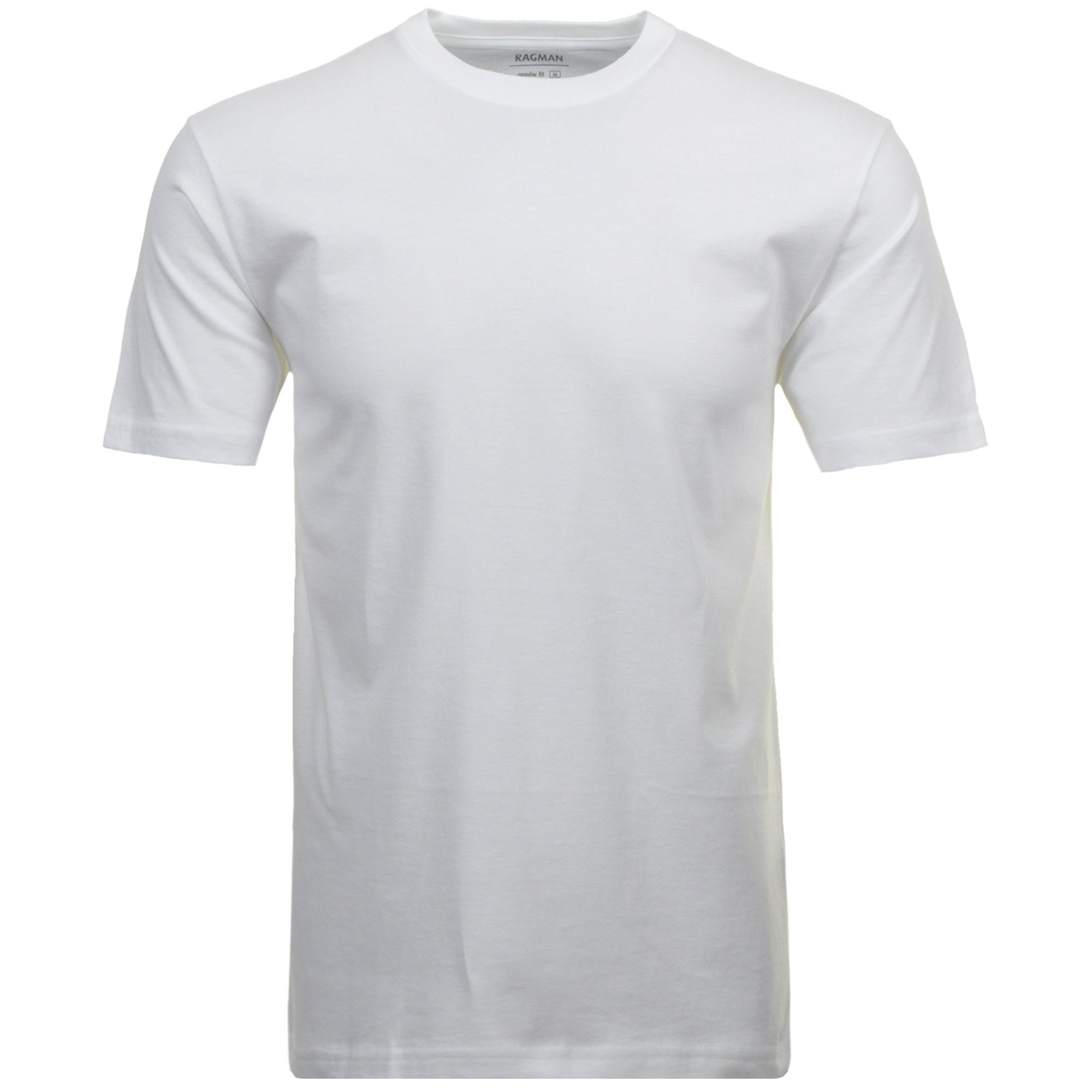 RAGMAN Unterhemd Herren T-Shirt 4er Pack Baumwolle (Packung, 4er Pack) günstig online kaufen