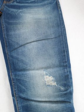 Nudie Jeans Slim-fit-Jeans Herren Destroyed Hose Bio Baumwolle - Grim Tim Johny Replica