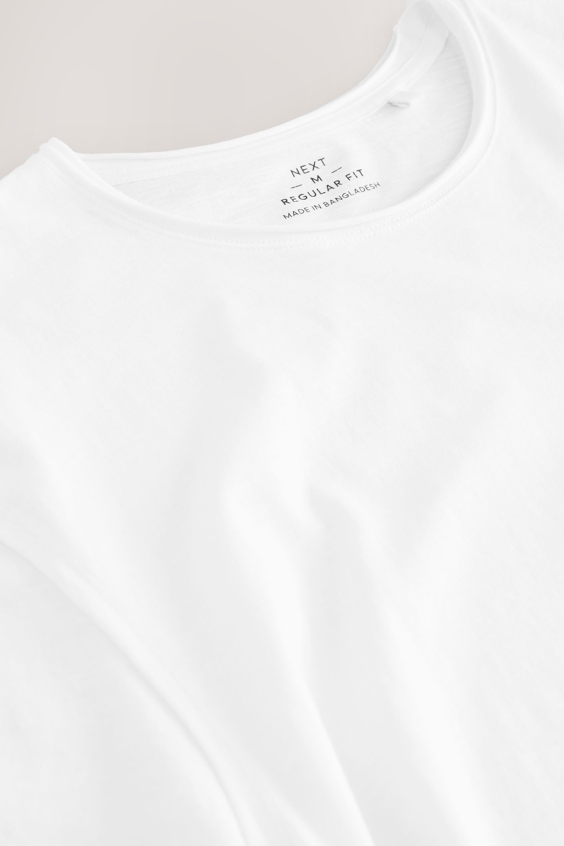 Next T-Shirt Leichtes, unversäumtes T-Shirt aus Flammgarn (1-tlg)