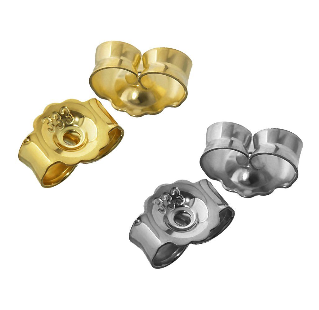 NKlaus Ohrstecker-Verschluss 1paar 333 Gelbgold Gegenstecker Ohrstecker Ohr günstig online kaufen