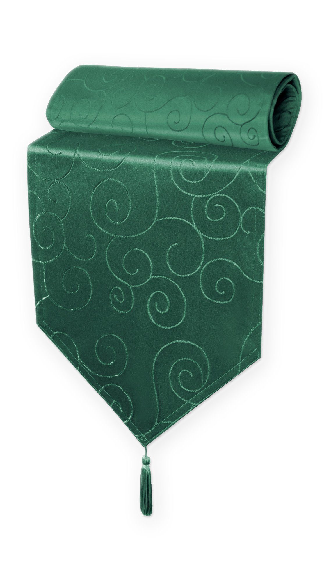 Haus und Deko Tischdecke Tischläufer Damast Ornamente klassisch Tischdecke günstig online kaufen