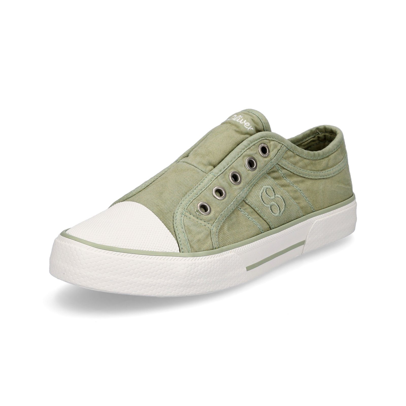 s.Oliver s.Oliver Damen Slip-on Sneaker grün pistazie Sneaker