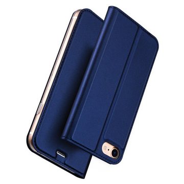 CoolGadget Handyhülle Magnet Case Handy Tasche für Apple iPhone SE 3. Generation 4,7 Zoll, Hülle Klapphülle Slim Flip Cover für iPhone SE 2022/2020 Schutzhülle