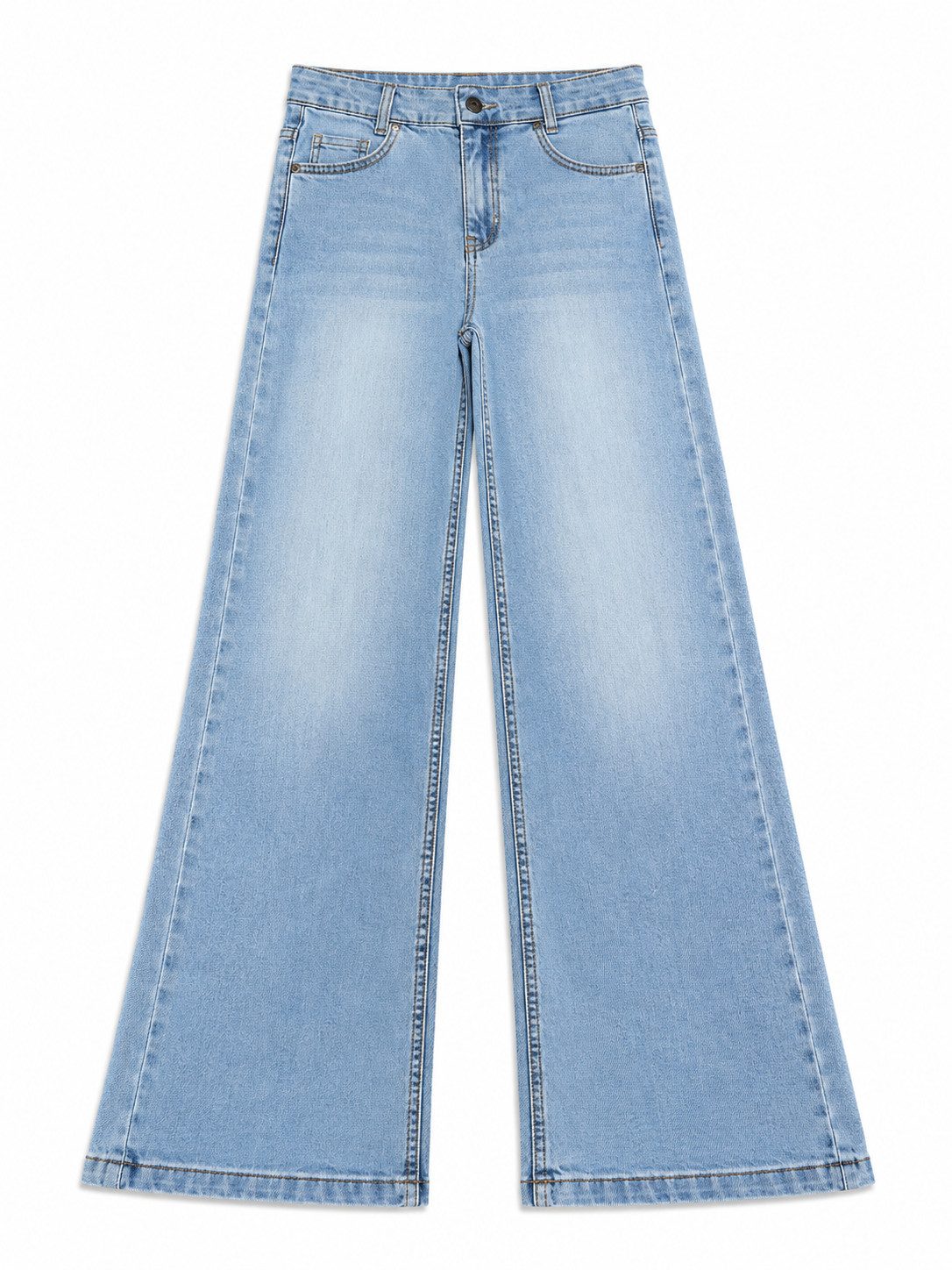 BLUE EFFECT 5-Pocket-Hose 1262-1429 Girls Mid Waist Jeans