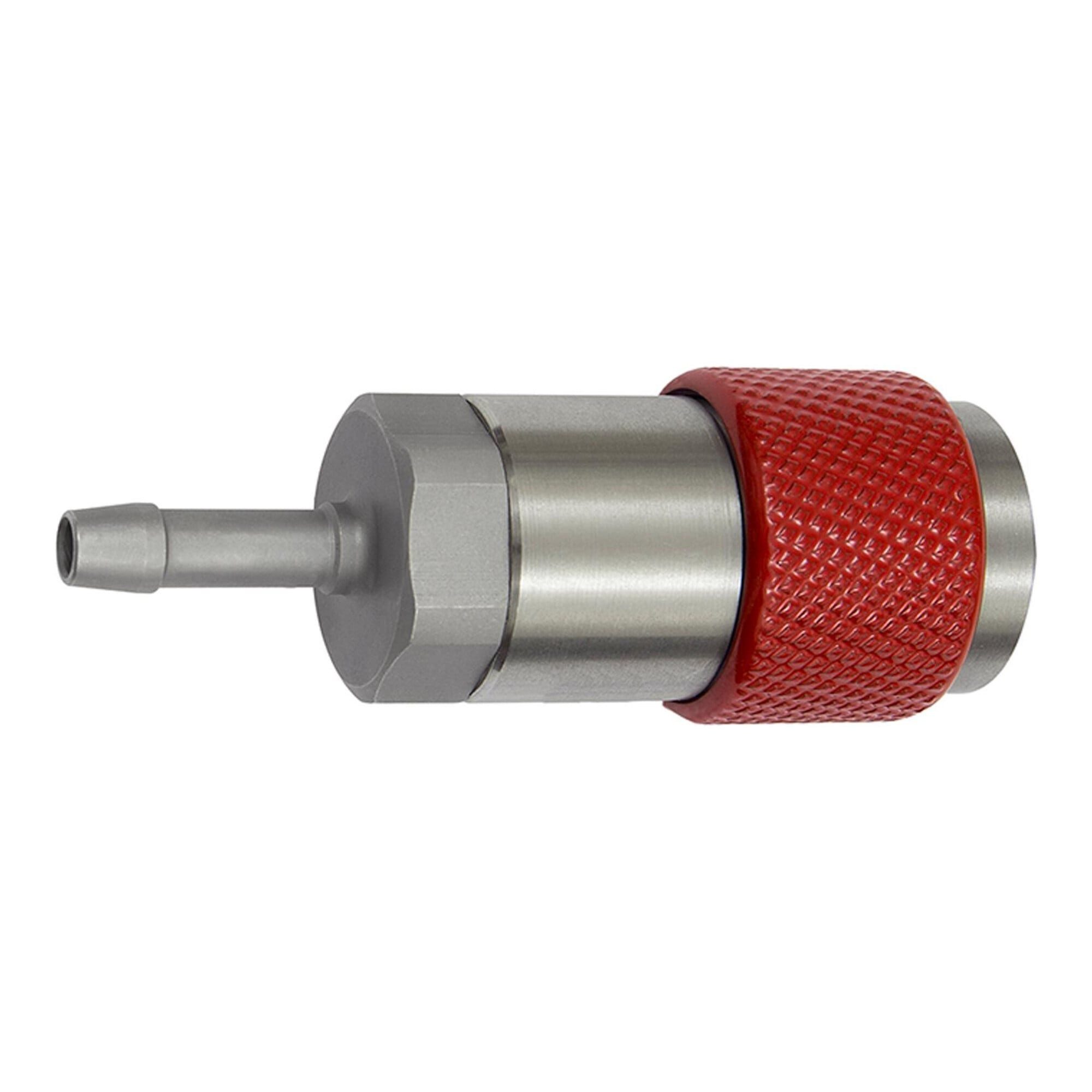 RIEGLER Steckfitting Riegler Unv. Dreh-Sicherheitskuppl. NW 6, ISO 6150 C, Tülle LW 6, gelb