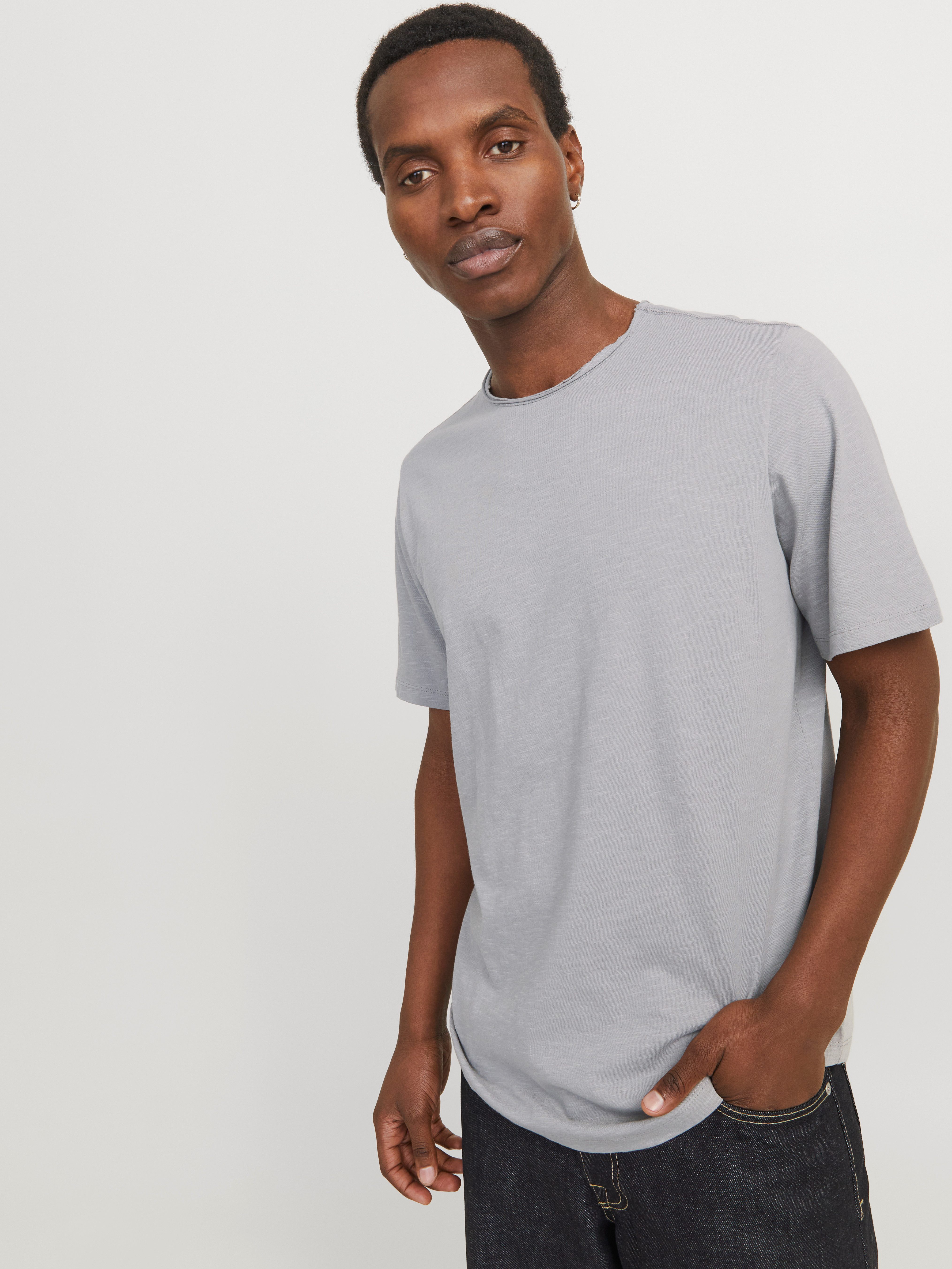 Jack & Jones Rundhalsshirt JJEBASHER TEE O-NECK SS NOOS mit Rundhalsausschn günstig online kaufen