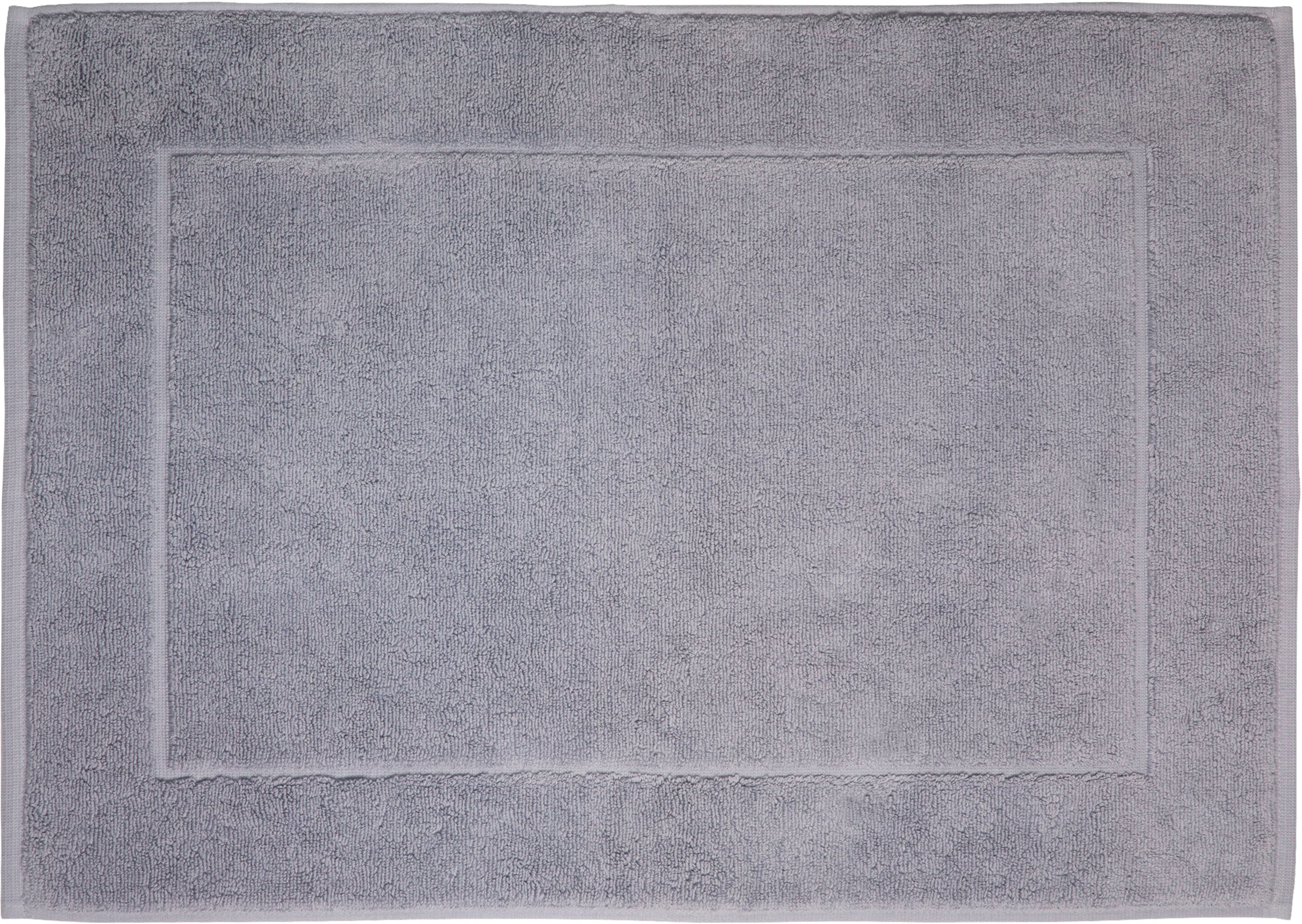framsohn frottier Badematte Uni Basic Hotelmatte, Höhe 11 mm, schnell trocknend, beidseitig nutzbar, fußbodenheizungsgeeignet, Baumwolle, rechteckig, große Farbpalette, Hergestellt in Österreich, Badezimmerteppich