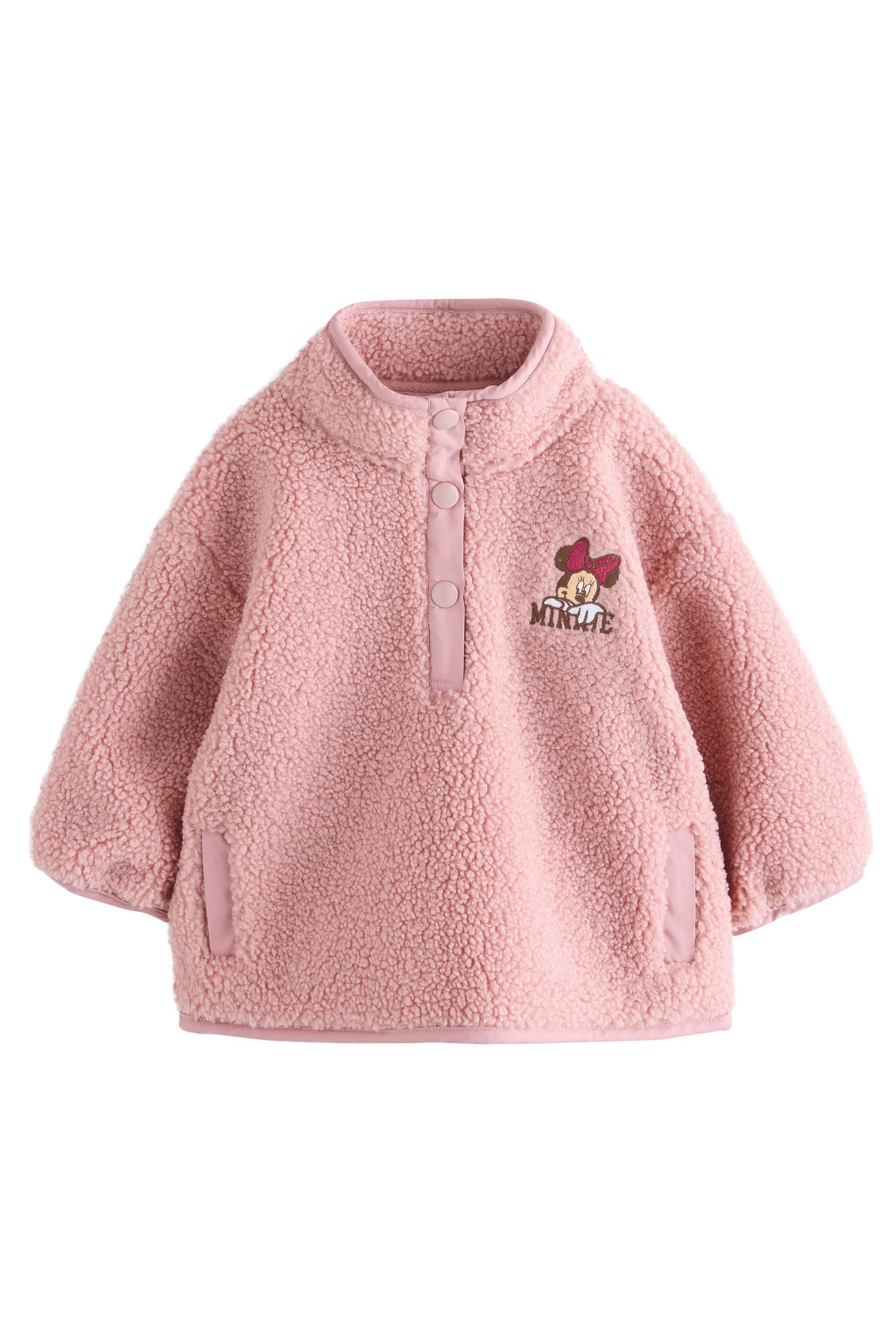 Next Shirt & Leggings Fleece-Top mit Minnie von Disney (1-tlg)