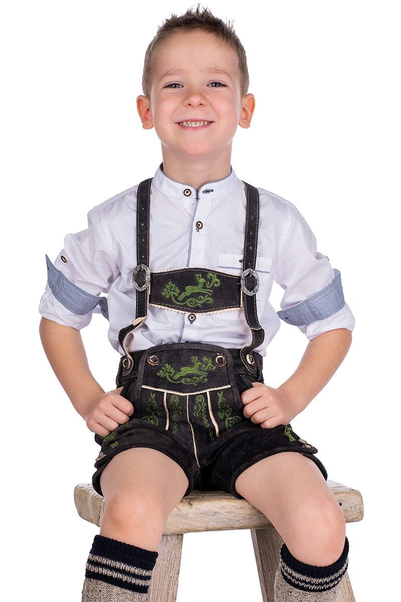 Trachtenhemd Trachtenhemd Kind - WEBSTER - weiß/dunkelblau, weiß/dunkelrot