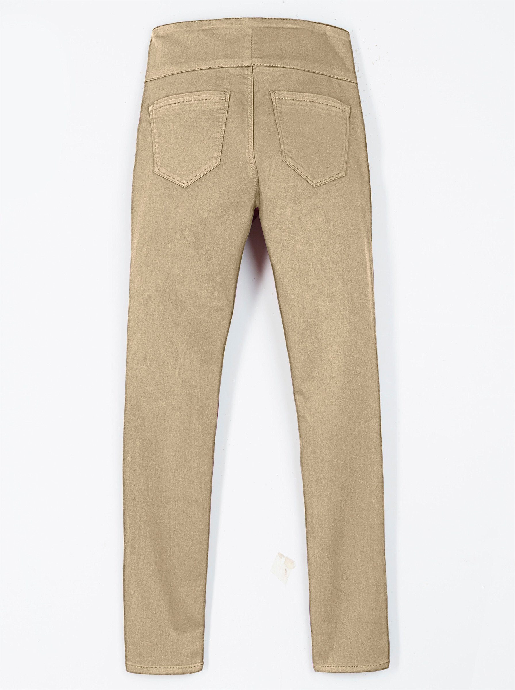 WITT WEIDEN Jerseyhose Innenbeinlänge ca. cm 72 sand