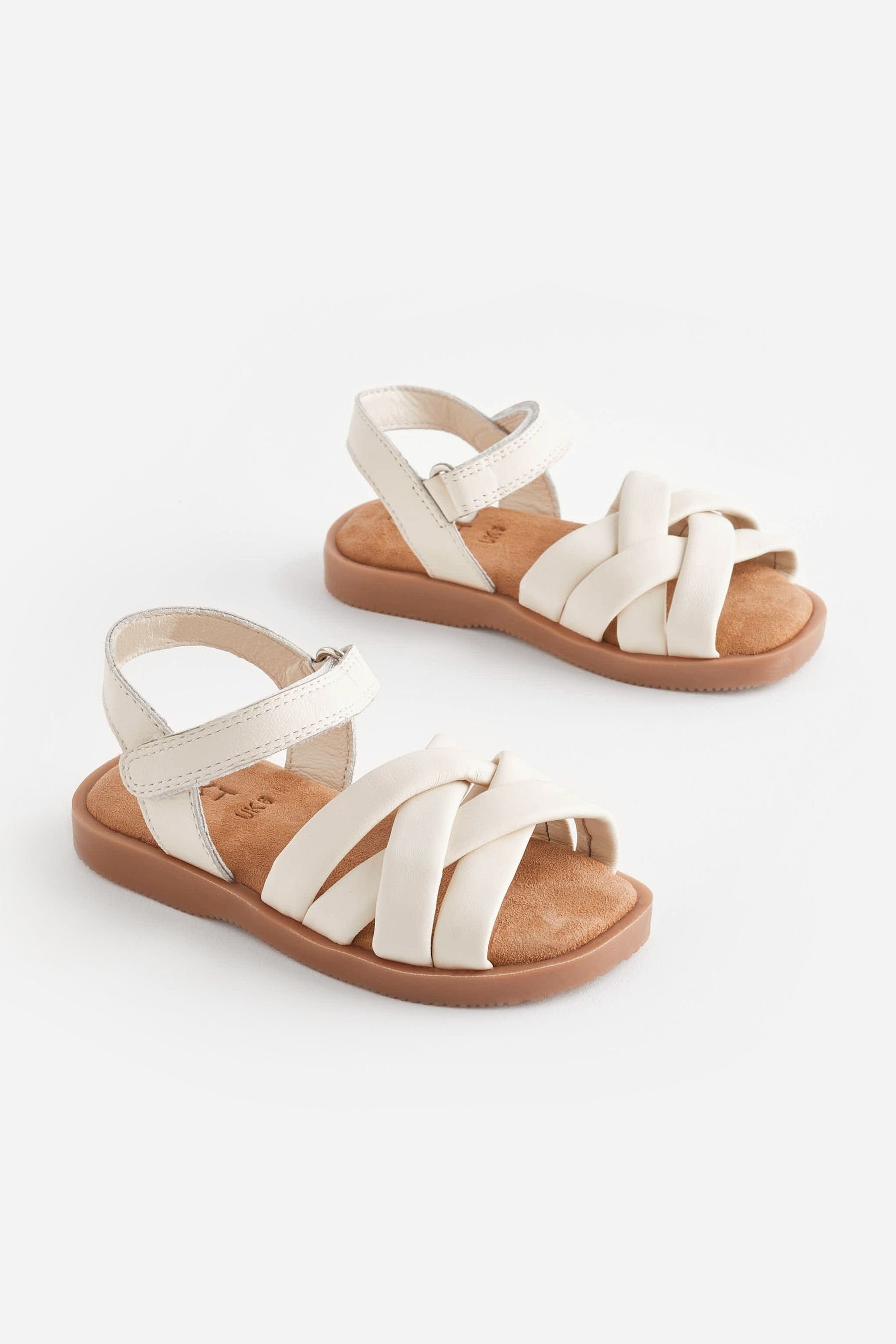 Next Ledersandalen im Webdesign Sandale (1-tlg) günstig online kaufen