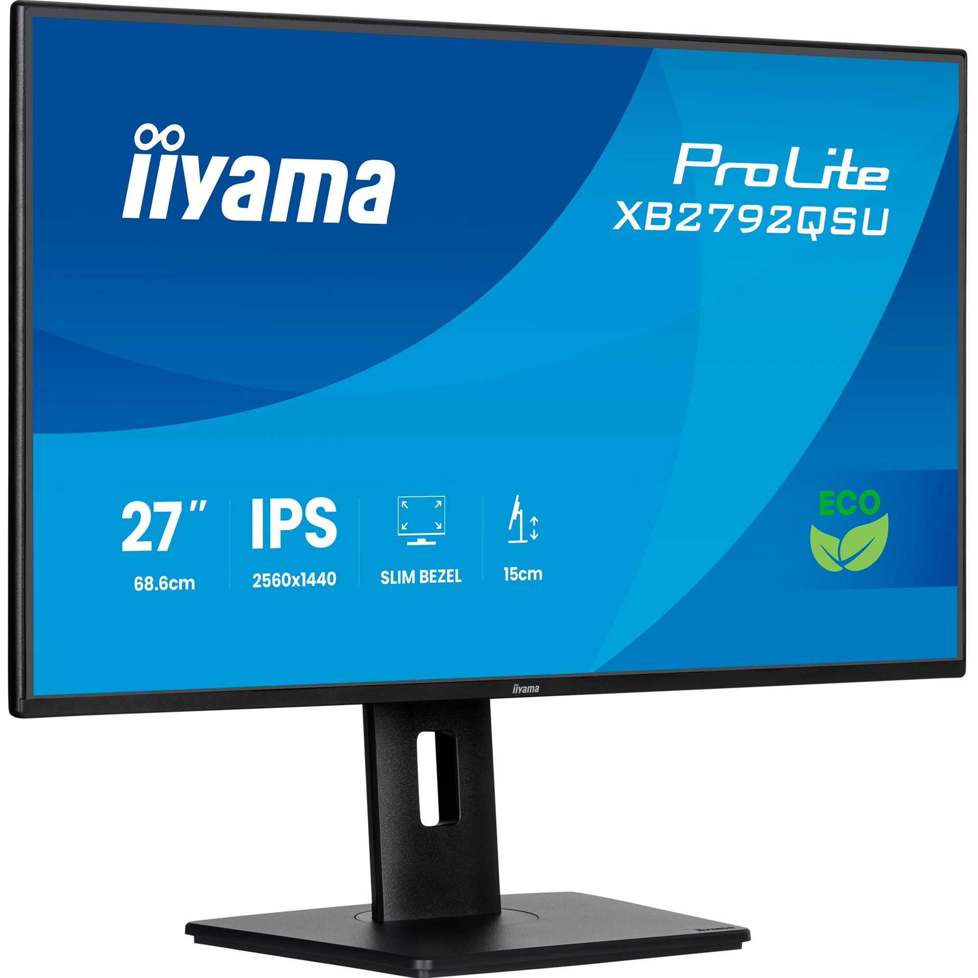 Iiyama iiyama ProLite XB2792QSU-B1, LED-Monitor, (QHD, TFT-Monitor (2560 x 1440 px)
