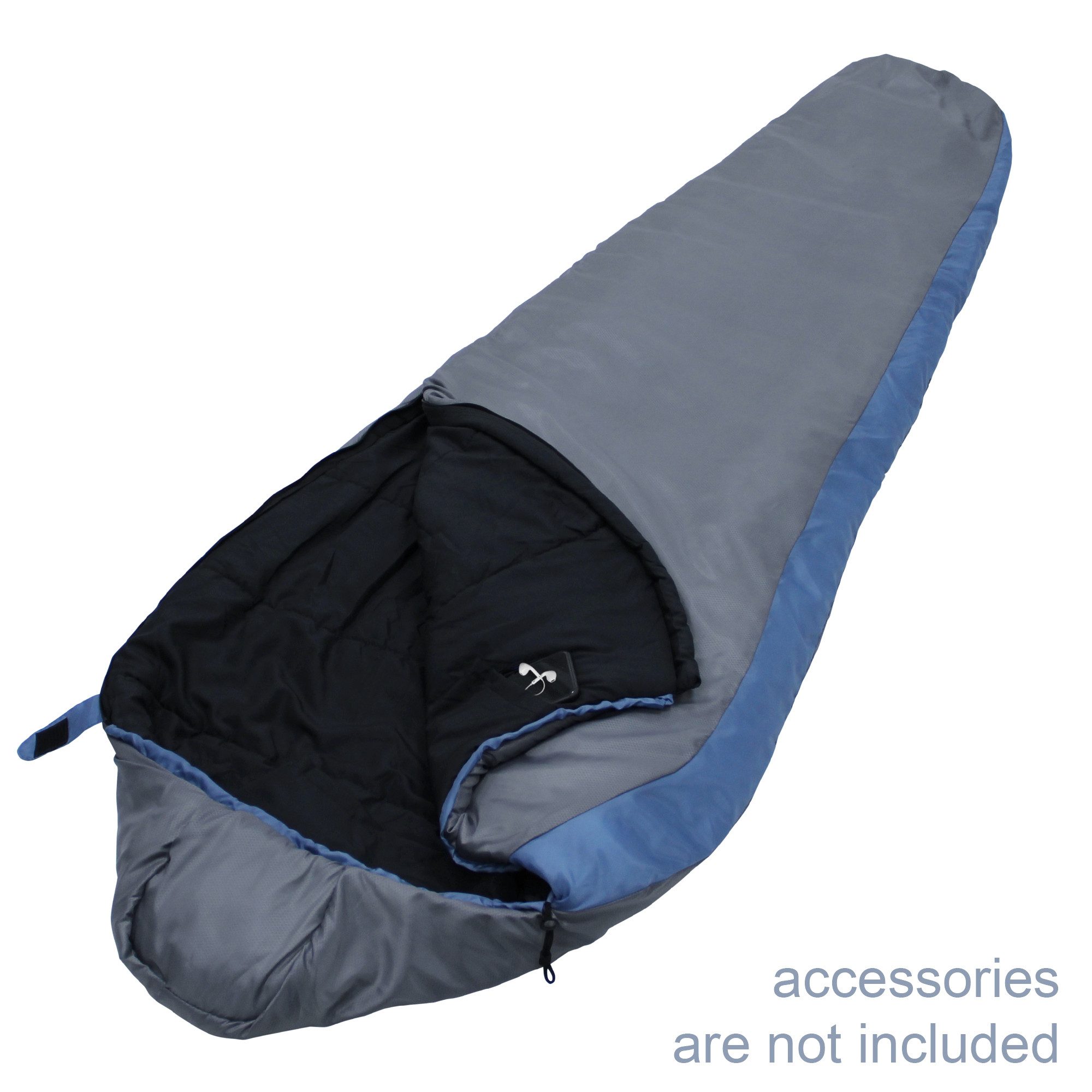 yourGEAR Mumienschlafsack yourGEAR Schlafsack Pali -3°C Mumienschlafsack 220x75cm leicht