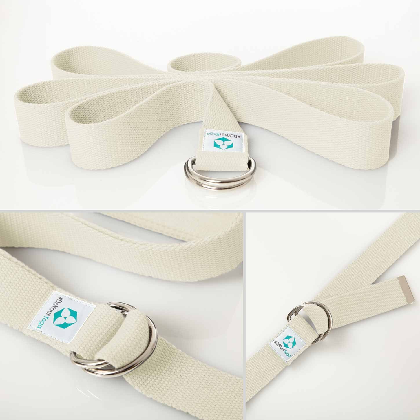 #DoYourYoga Yogagurt Madira 250 x 3,8 cm, löst Verspannungen und verbessert Gelenkigkeit