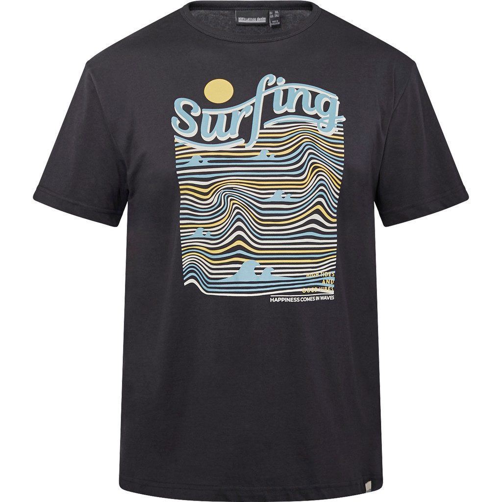 T-Shirt Aufdruck T-Shirt Schwarz