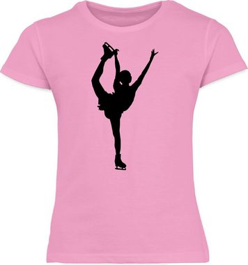 Shirtracer T-Shirt Eiskunstläuferin Einzellaufen Kinder Sport Kleidung