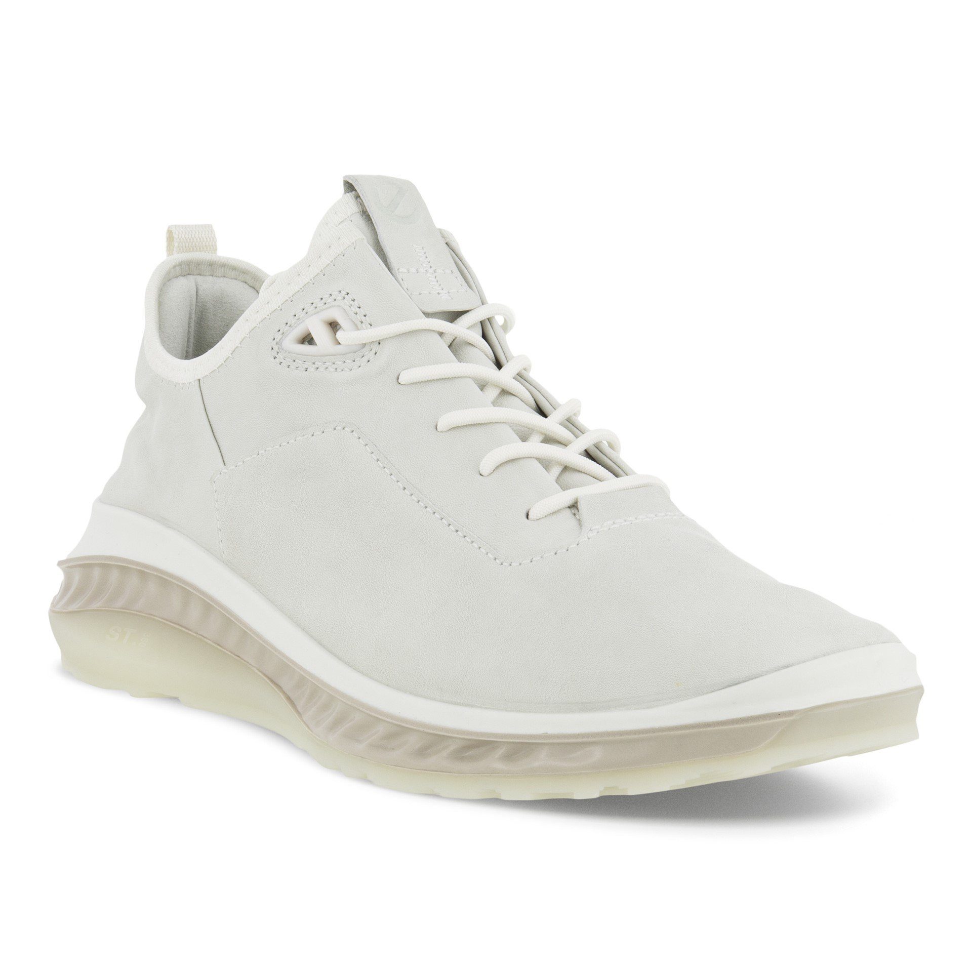 Ecco ST.360 Vollnarbenleder weiss Herren Sneaker günstig online kaufen