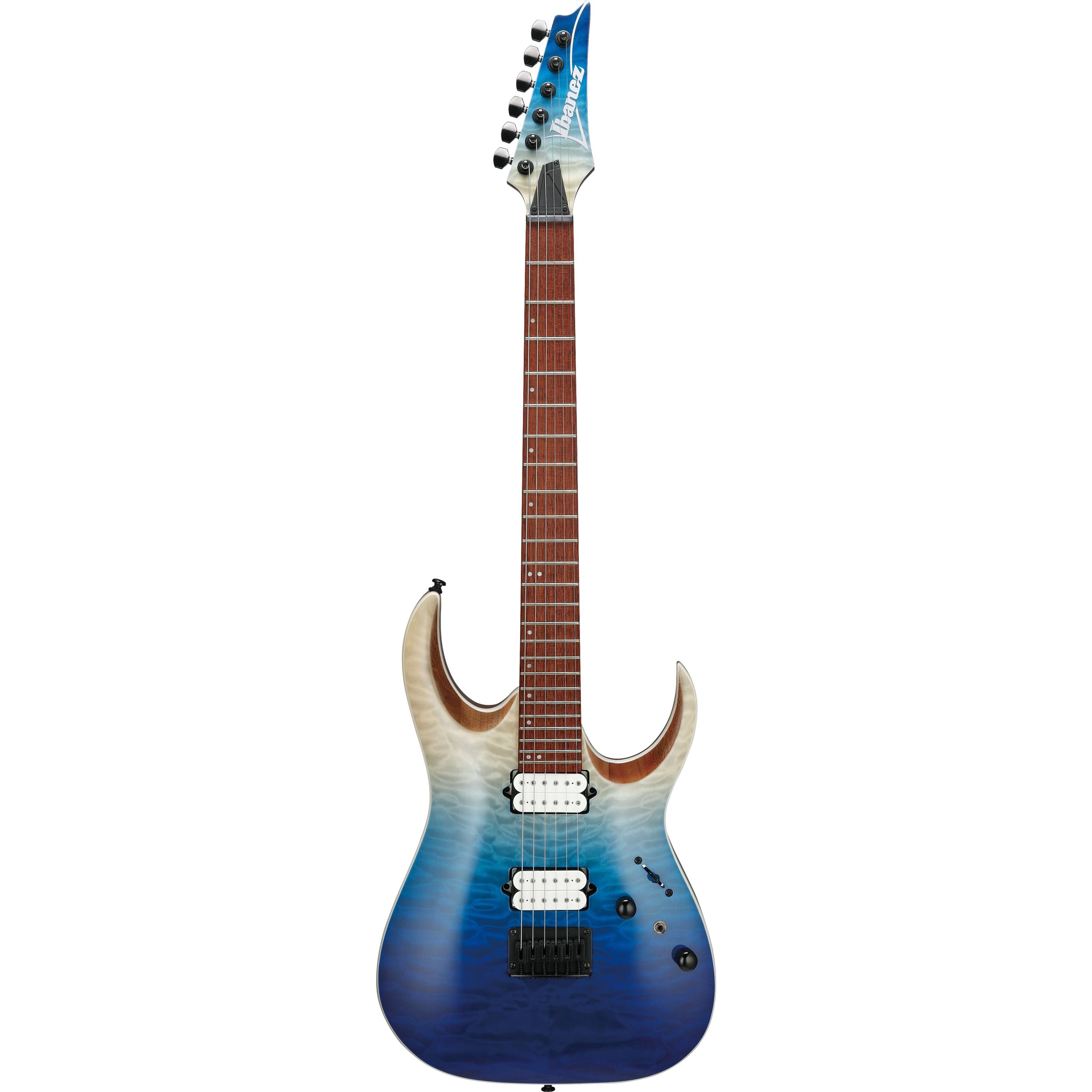 Ibanez E-Gitarre, E-Gitarren, Ibanez Modelle, Standard RGA42HPQM-BIG Blue Iceberg Gradation - E-Gitarre
