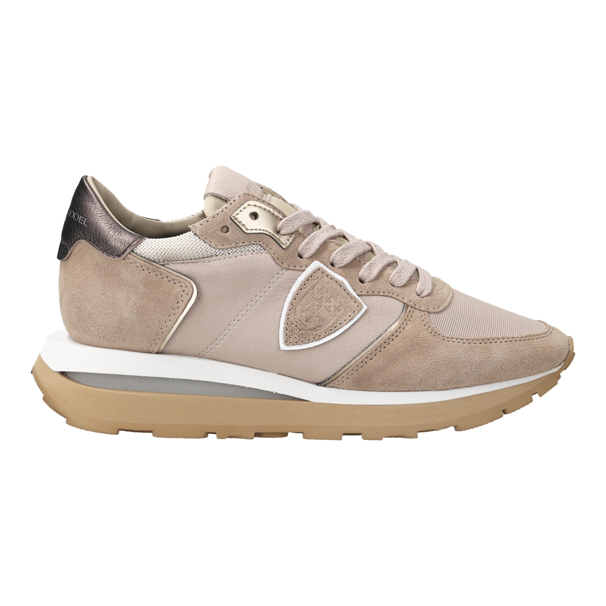 PHILIPPE MODEL Philippe Model TROPEZ HAUTE LOW, Sneaker, Beige, Damen Sneaker