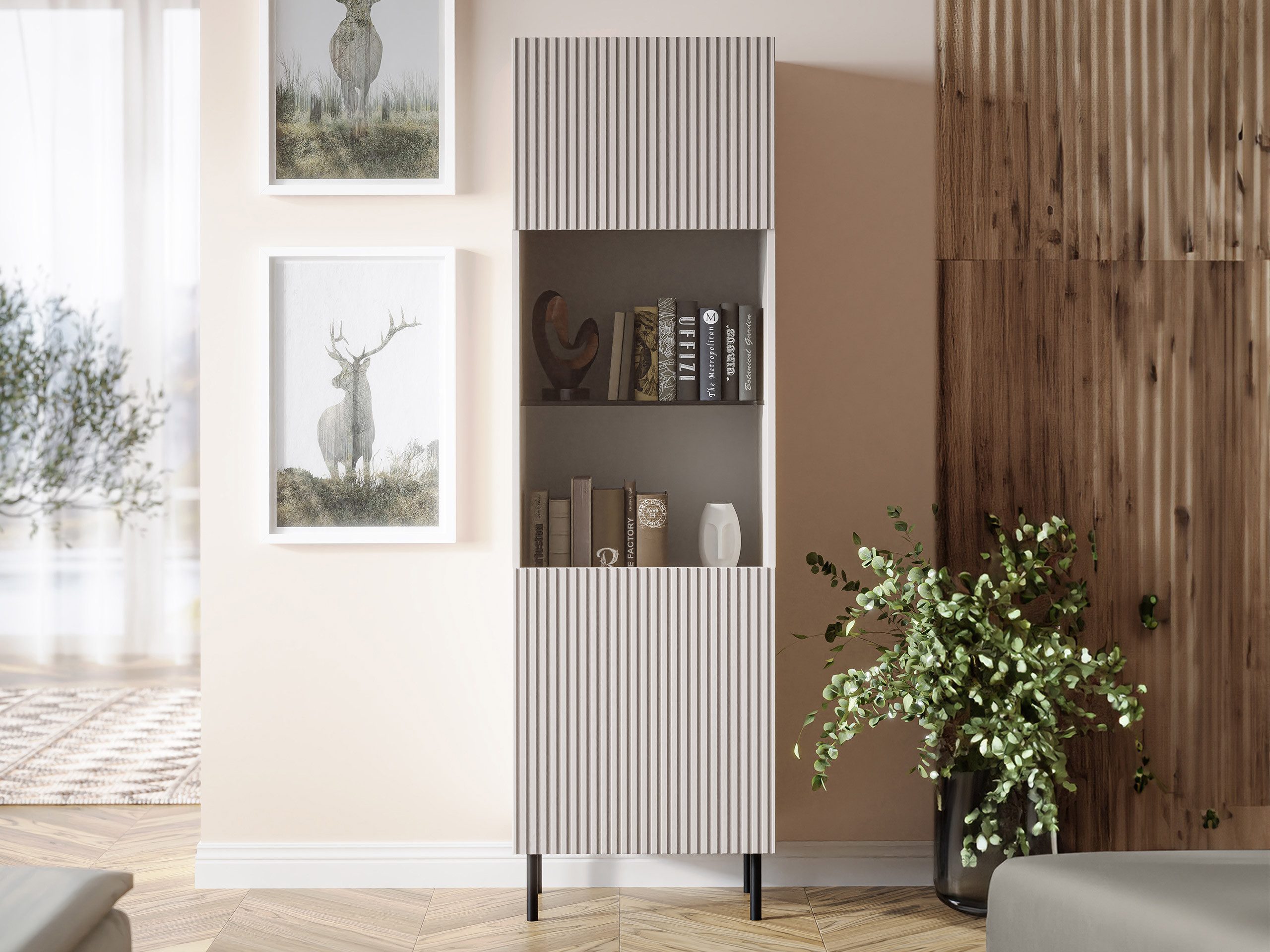 MIRJAN24 Vitrine Aruba 56 (mit Drehtür) günstig online kaufen