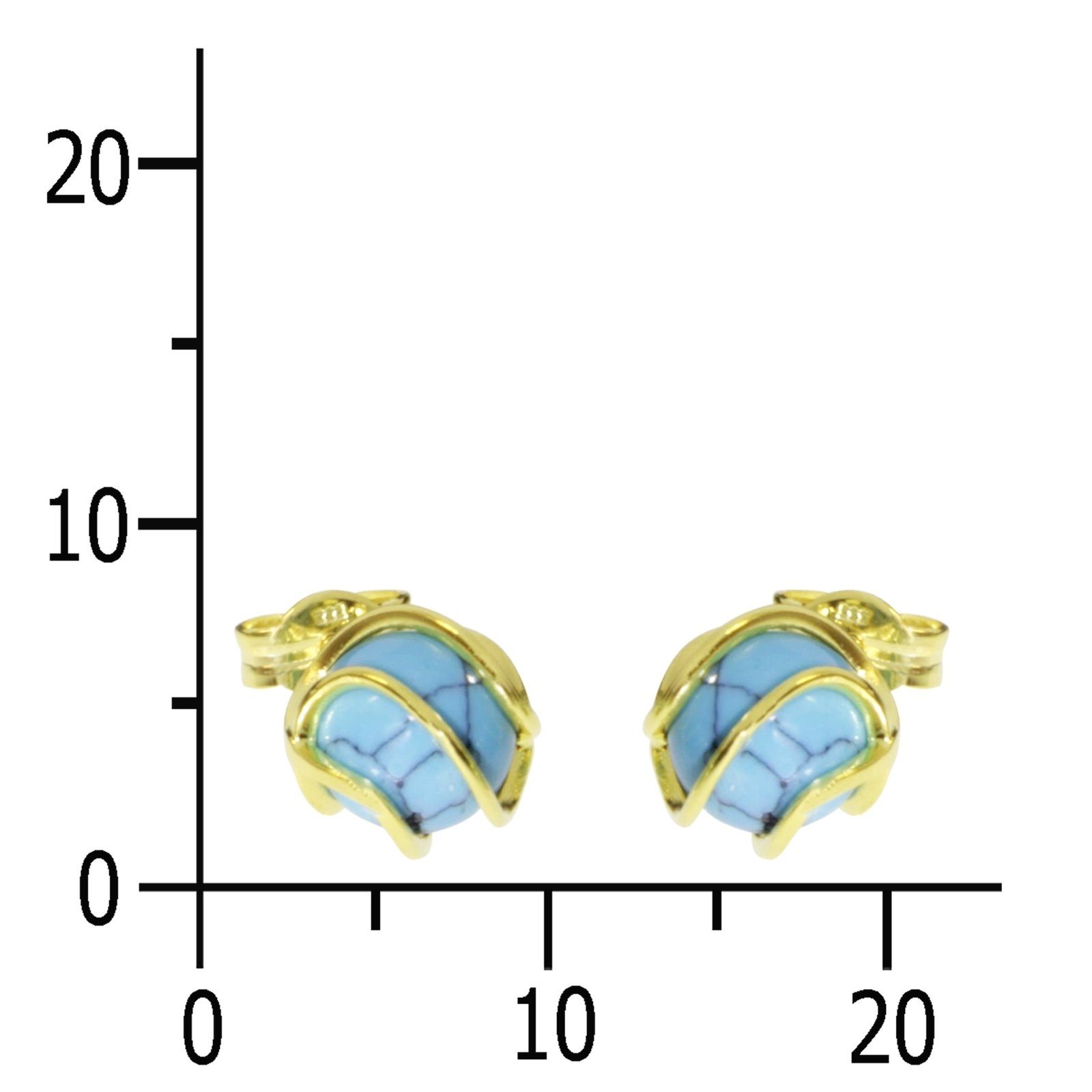 OSTSEE-SCHMUCK Paar Ohrstecker - Goldkäfig - günstig online kaufen