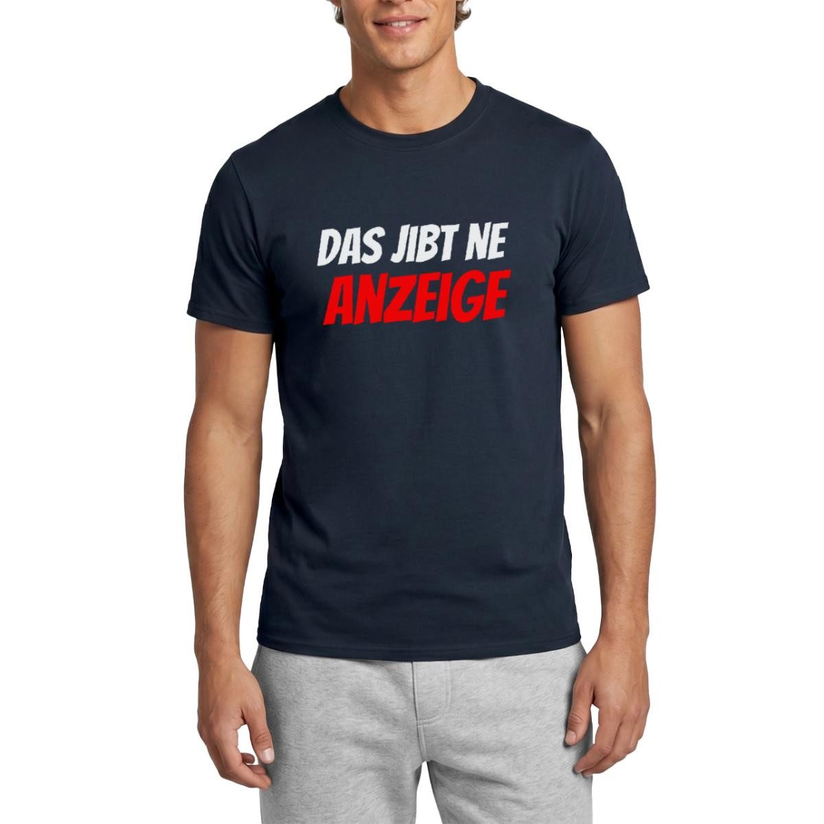 Spreadshirt T-Shirt Das jibt ne Anzeige Familie Ritter Meme Männer T-Shirt (1-tlg)