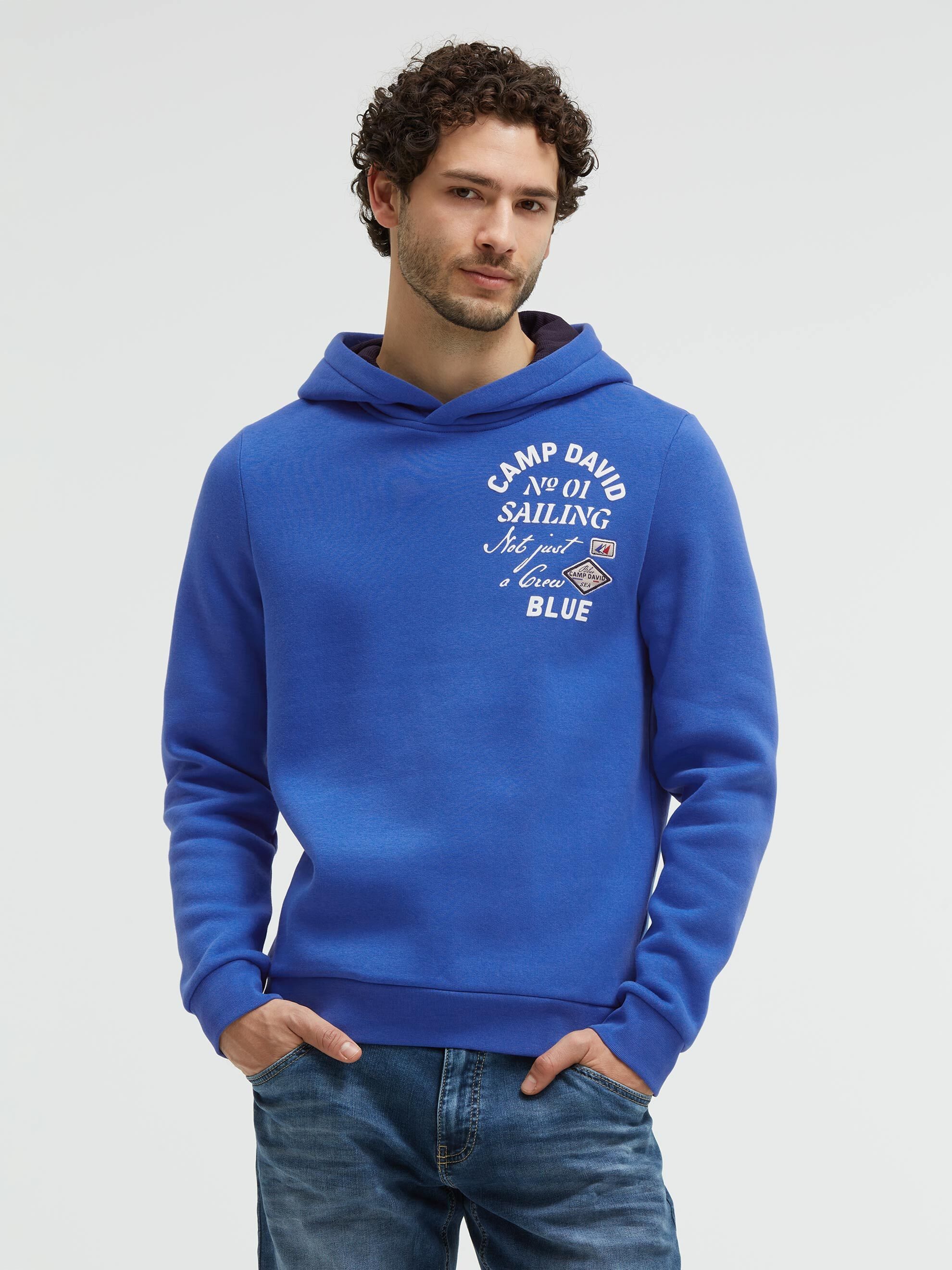 CAMP DAVID Kapuzensweatshirt mit Artwork