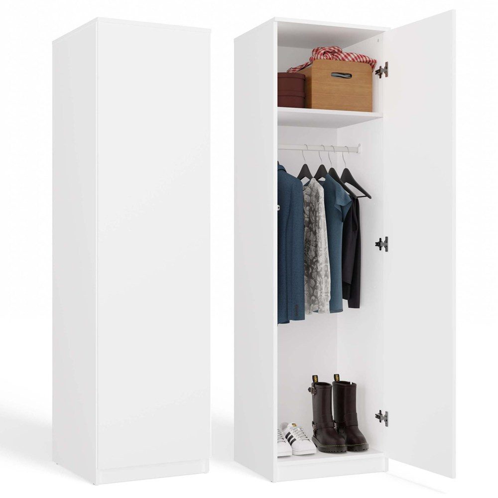 MAGOWA Kleiderschrank Kleiderschrank MALWA SD-50 - mit TIP-ON System (Flexibler Stauraum) Höhe: 180 cm - Breite: 50 cm