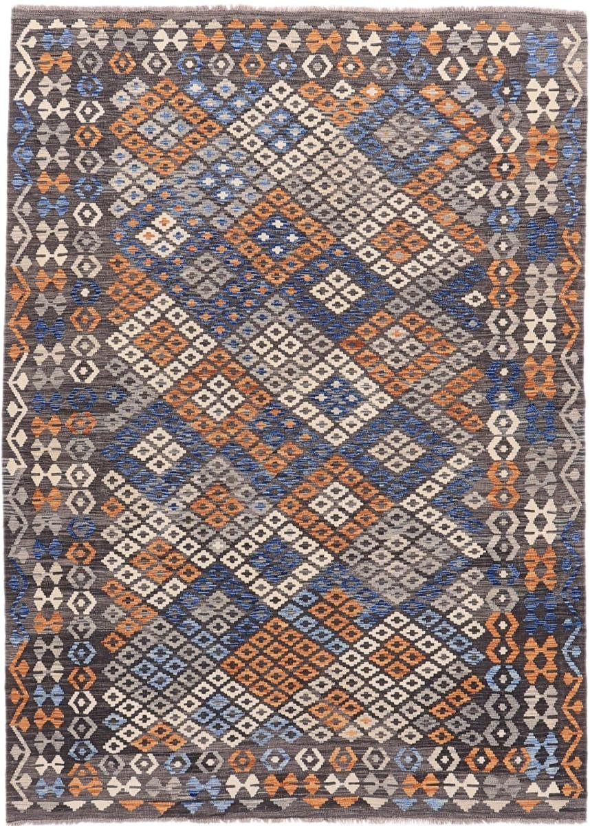 Orientteppich Kelim Afghan Heritage 214x291 Handgewebter Moderner Orientteppich, Nain Trading, rechteckig, Höhe: 3 mm