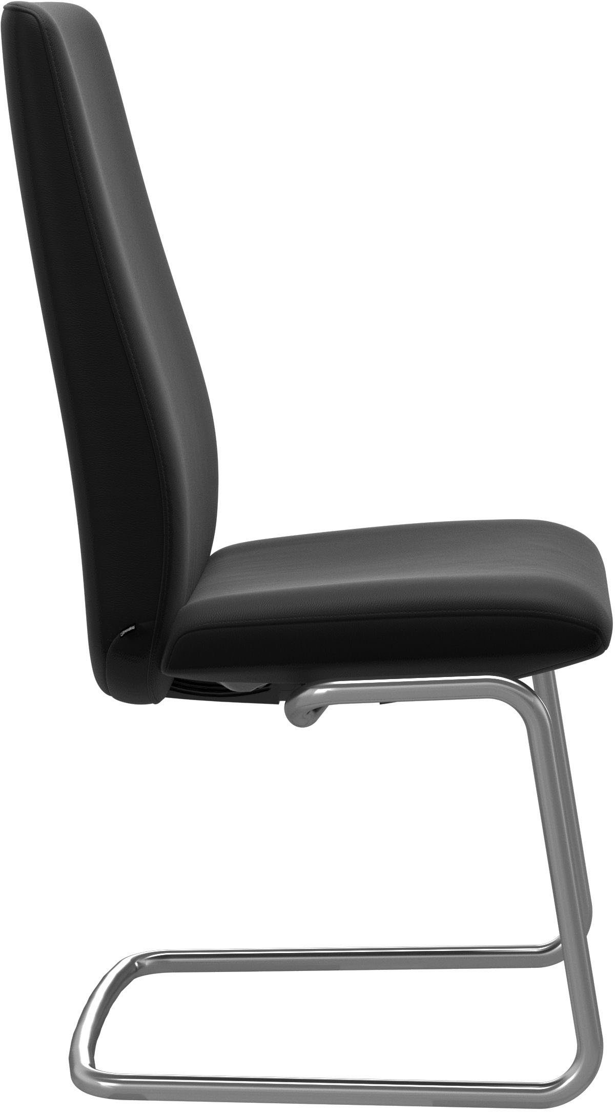 aus Größe matt in Stahl Stressless® High mit Laurel, L, Back, Chrom Beinen Polsterstuhl