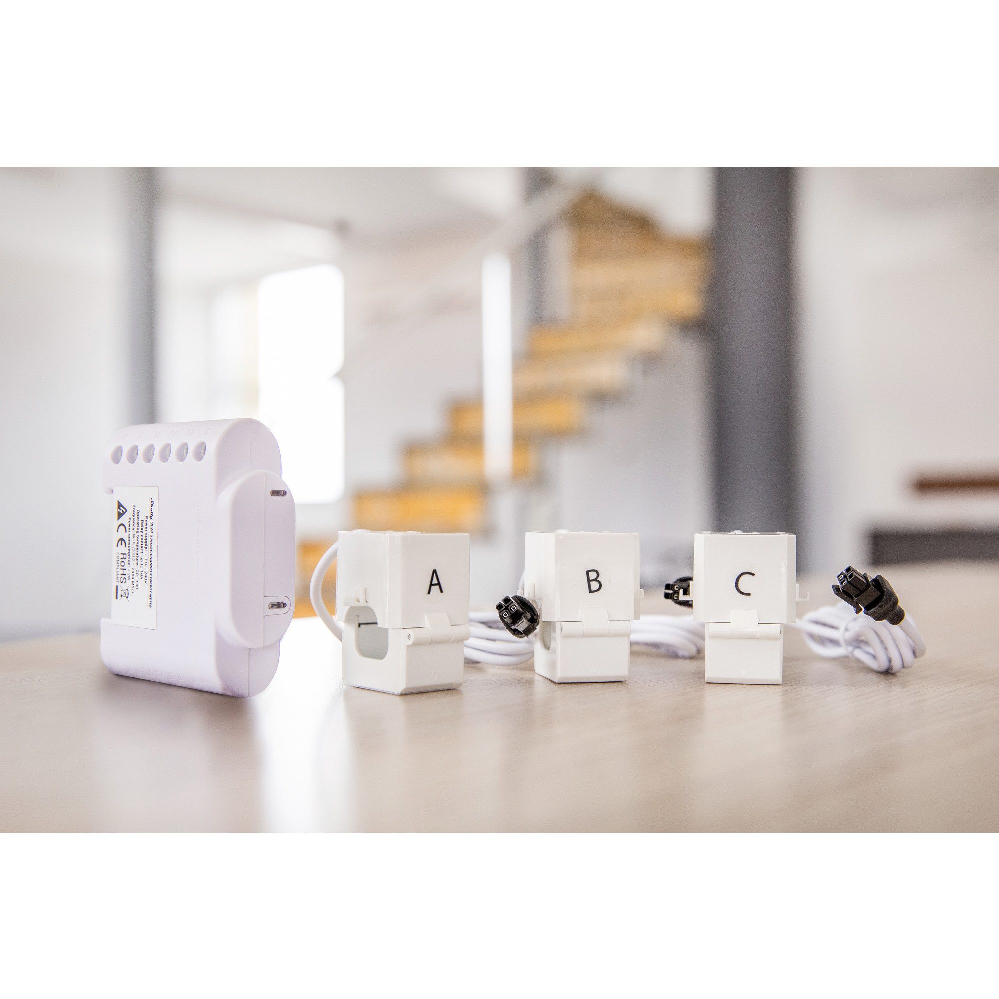 Shelly Relais-Modul Shelly 3EM Dreiphasenenergiemeter 0%, Relais, (0%