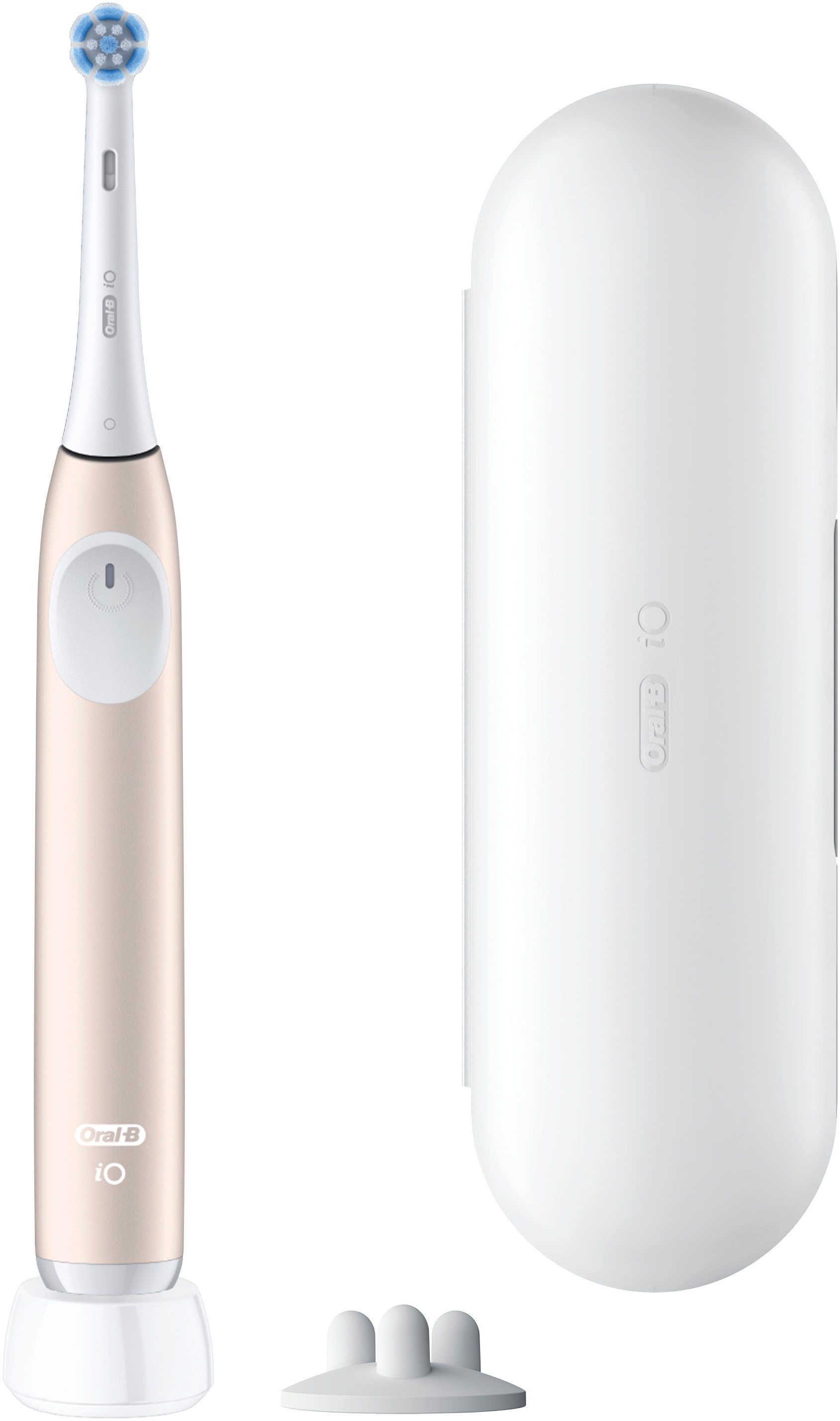 Oral-B Elektrische Zahnbürste iO Series 2, Aufsteckbürsten: 1 St., für die sanfte Reinigung, Reise-Etui, Aufsteckbürstenhalter – Bild 2 von 5