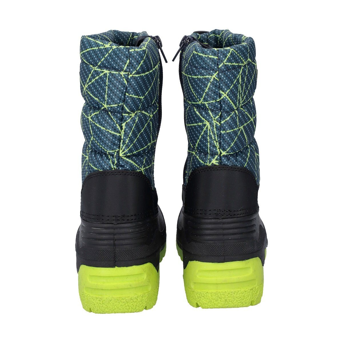 CMP Sneewy Snow Boot (Überschuh ist wasserdicht) blaugrün Kinder Winterstiefel – Bild 4 von 5